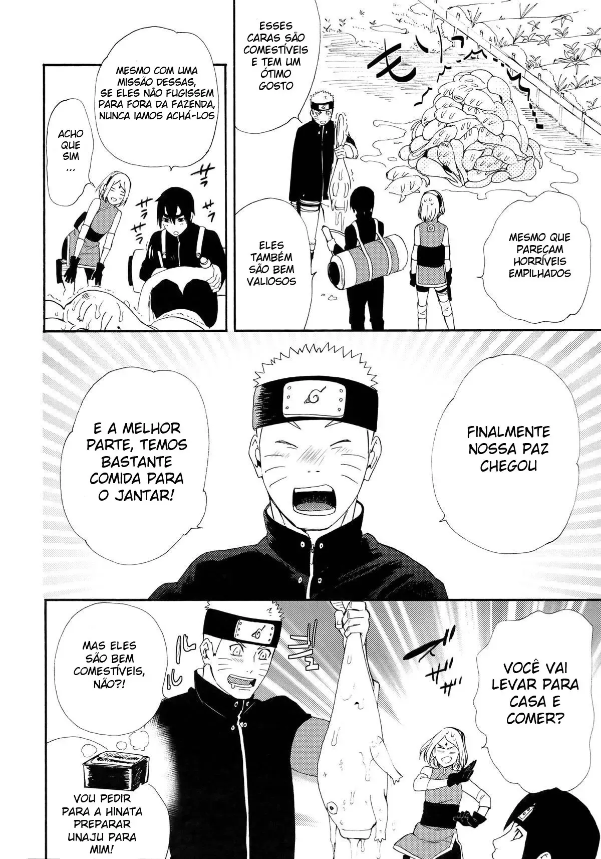 Hinata sexo com clones – Hentai Preto e Branco – Tradução Em Português