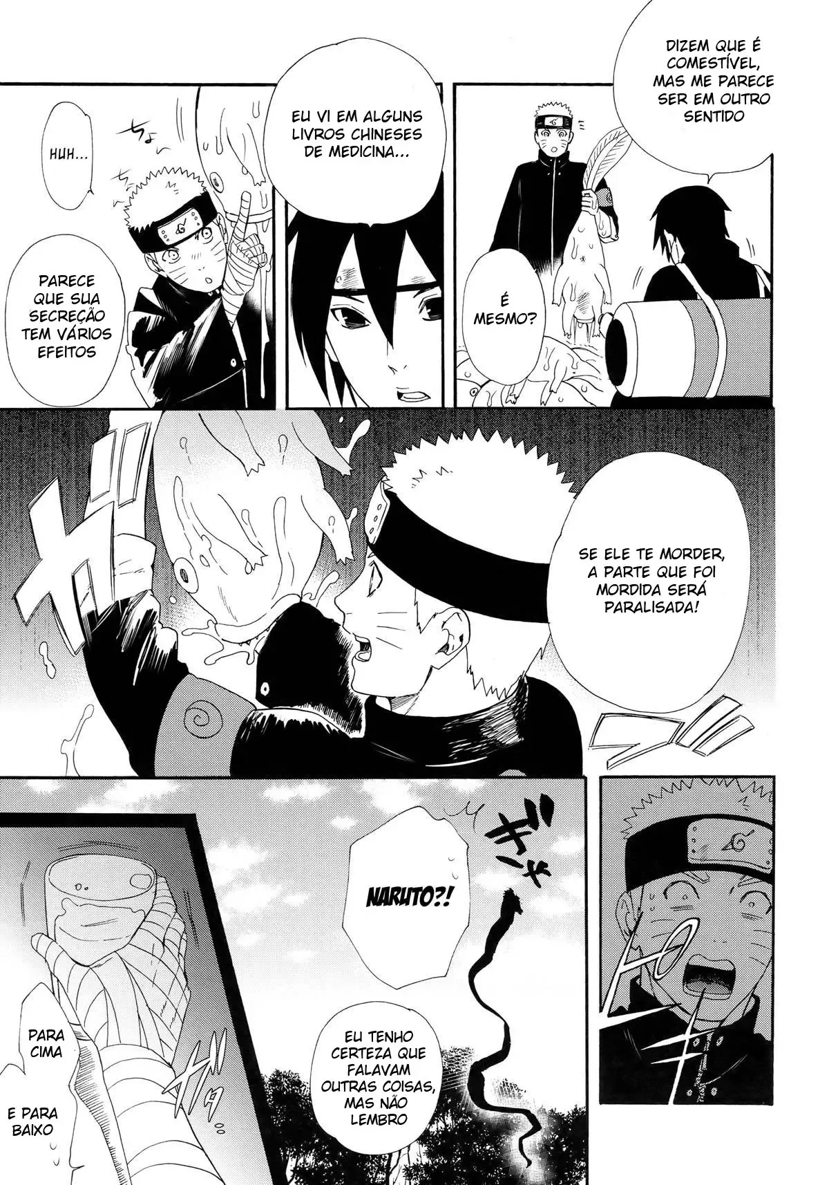 Hinata sexo com clones – Hentai Preto e Branco – Tradução Em Português