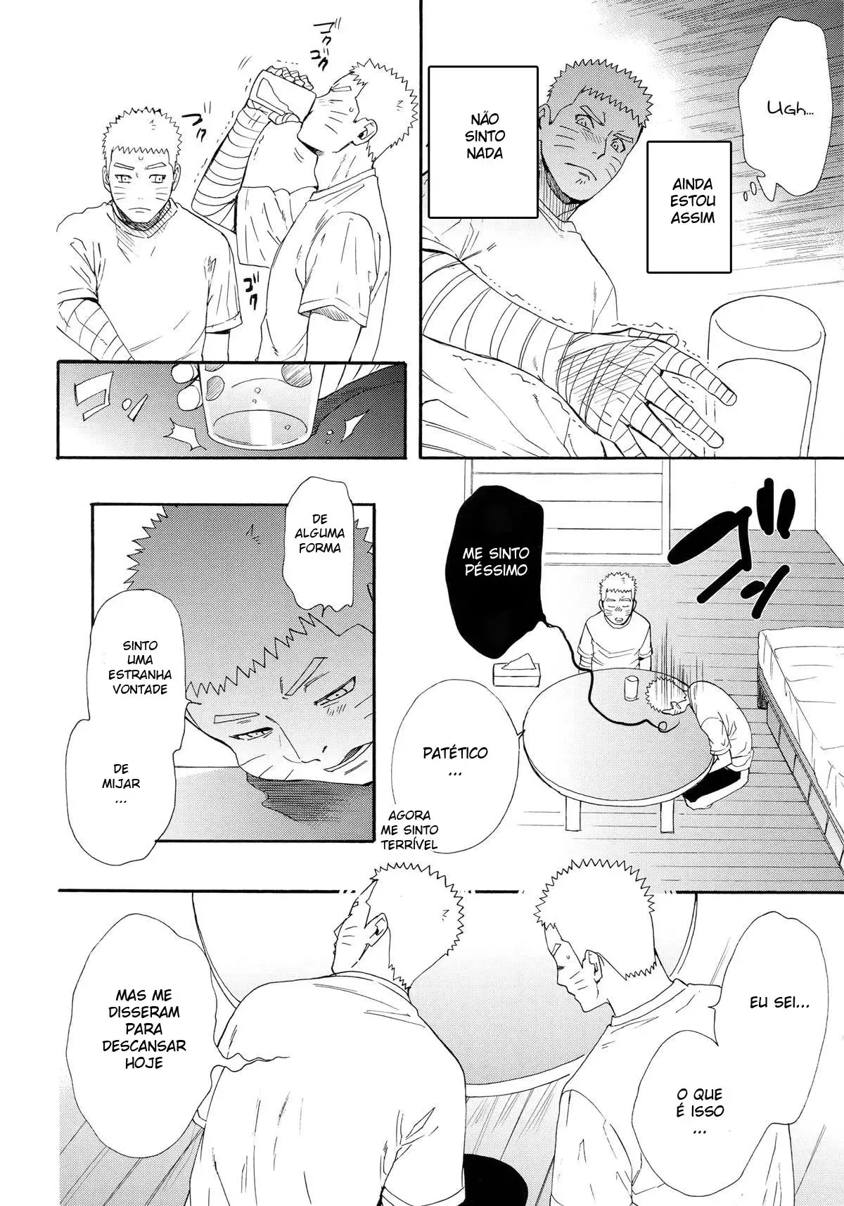 Hinata sexo com clones – Hentai Preto e Branco – Tradução Em Português