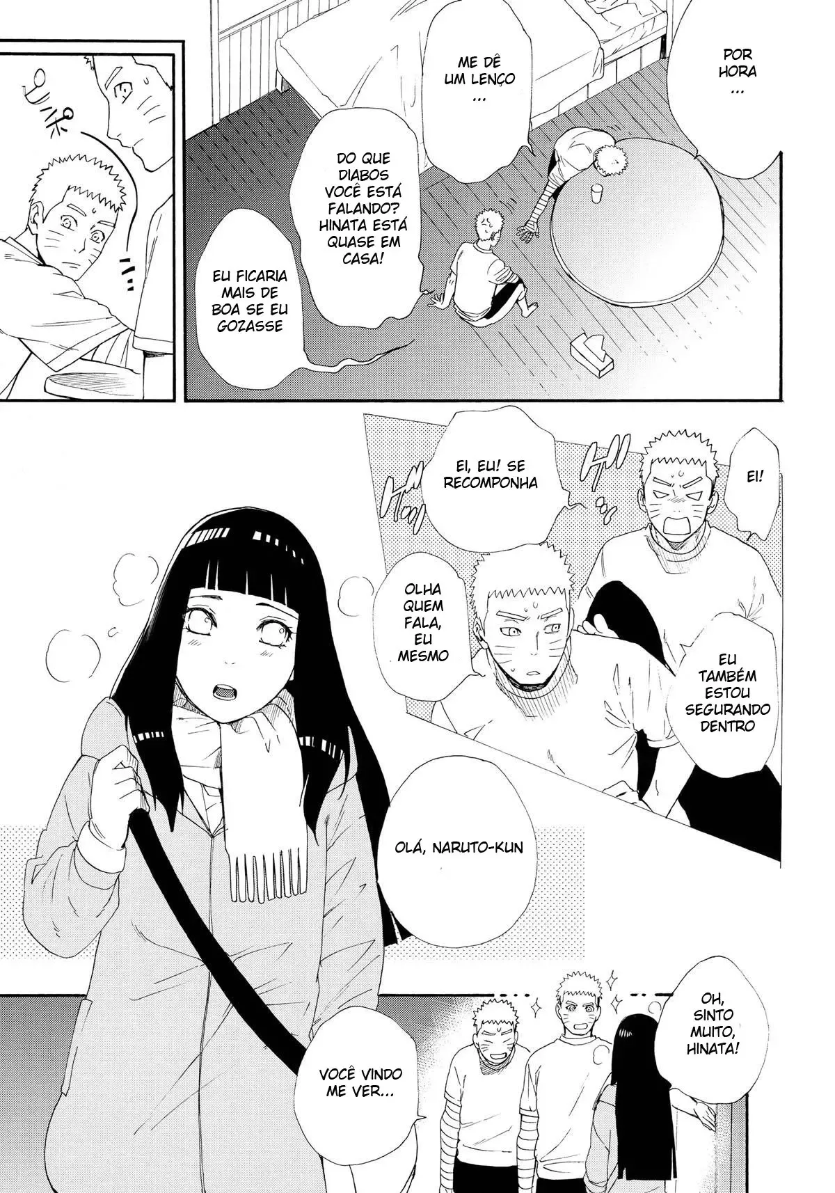Hinata sexo com clones – Hentai Preto e Branco – Tradução Em Português