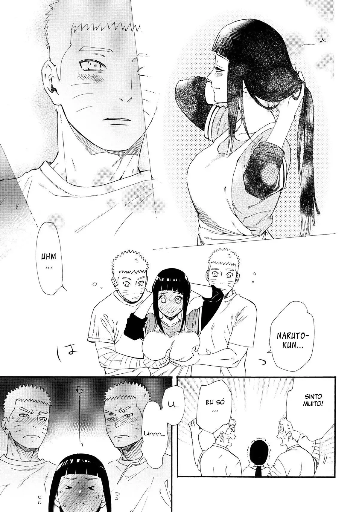 Hinata sexo com clones – Hentai Preto e Branco – Tradução Em Português