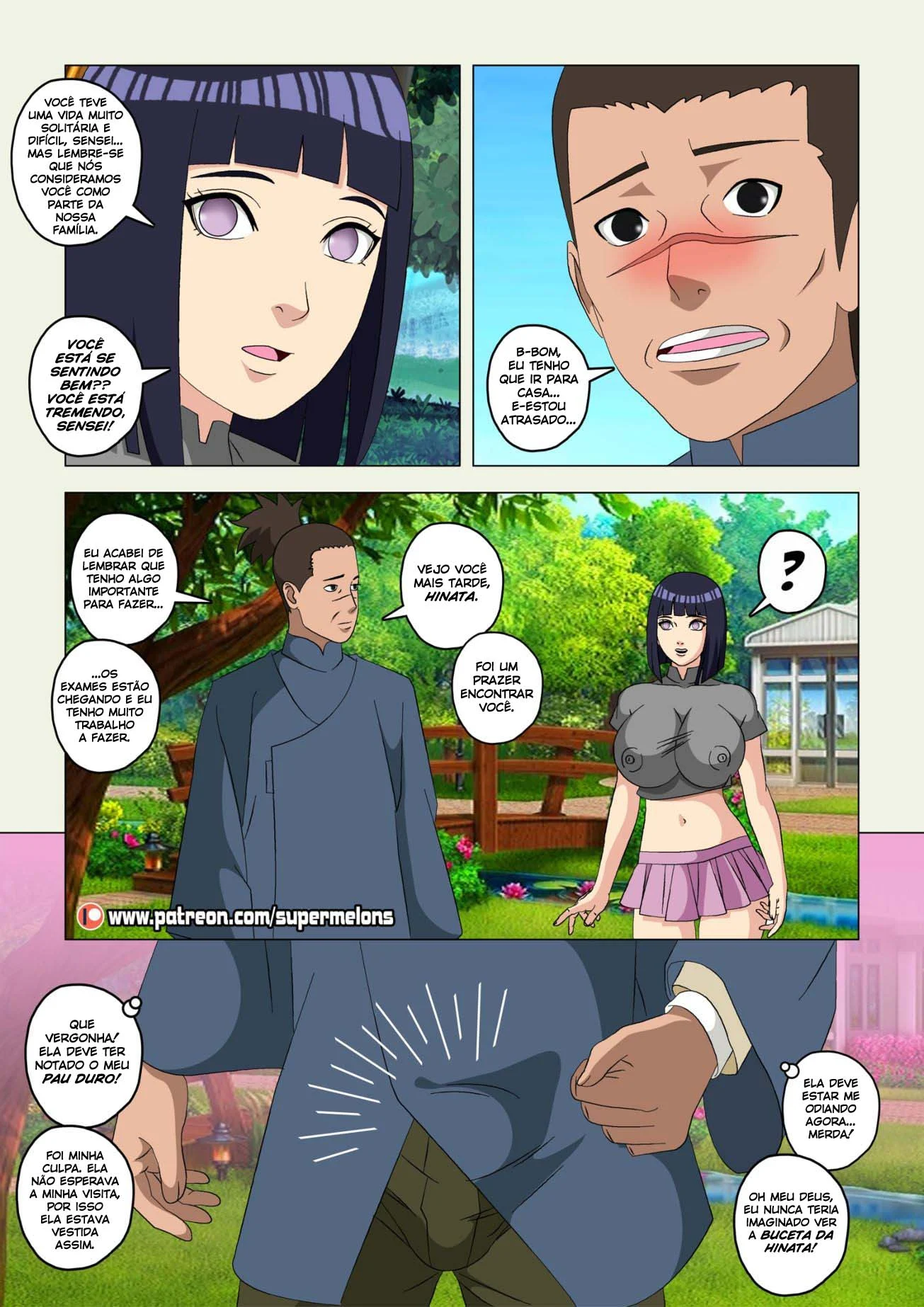 Hinata, the Daughter of the Devil – Naruto Pornô – Português do Brasil