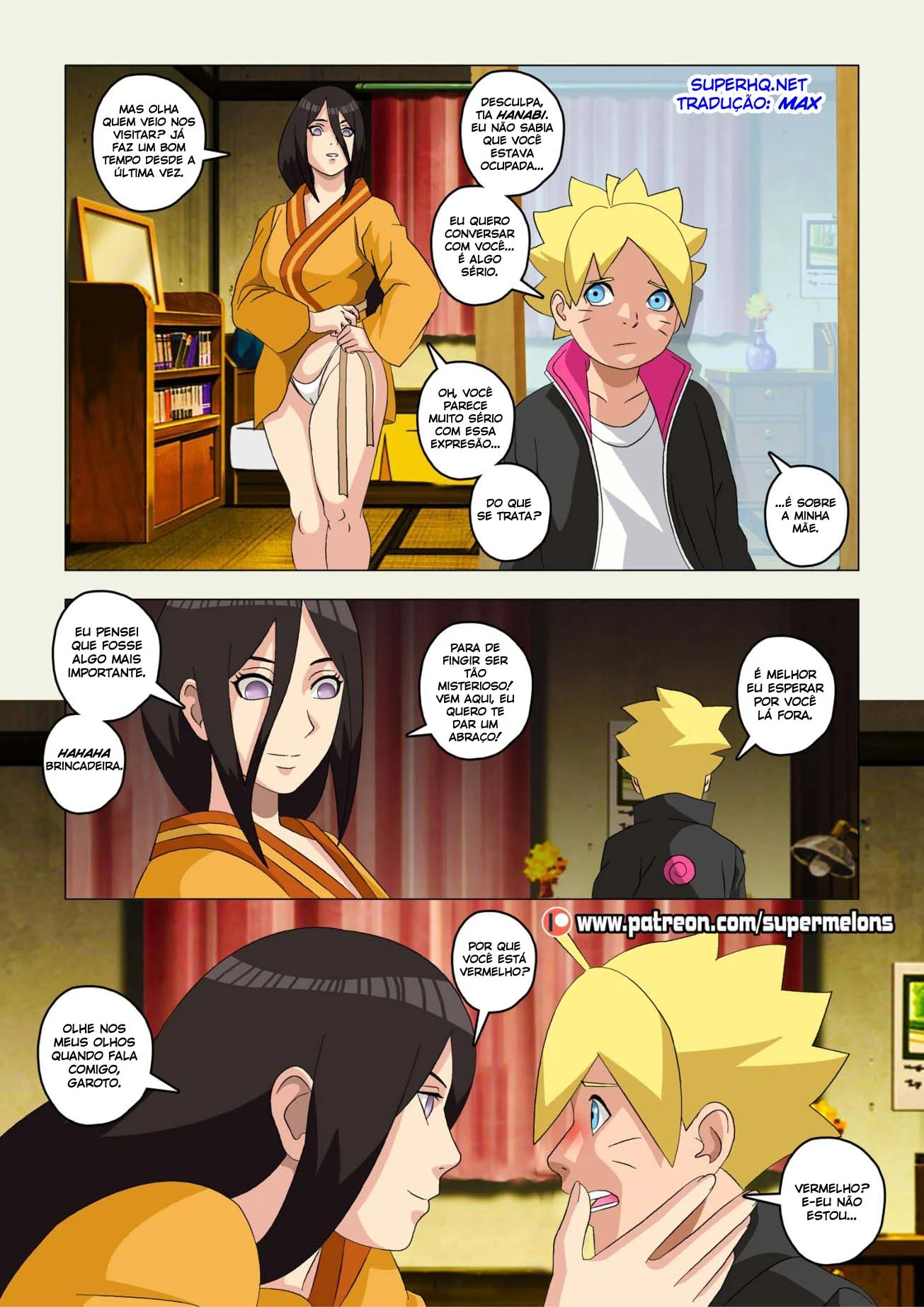 Hinata, the Daughter of the Devil – Naruto Pornô – Português do Brasil