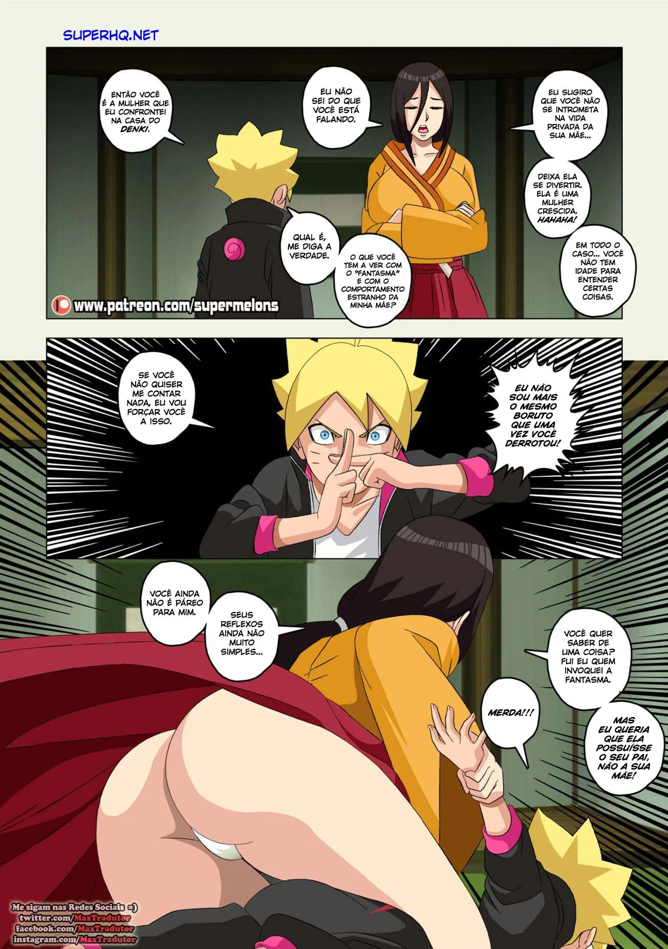 Hinata, the Daughter of the Devil – Naruto Pornô – Português do Brasil