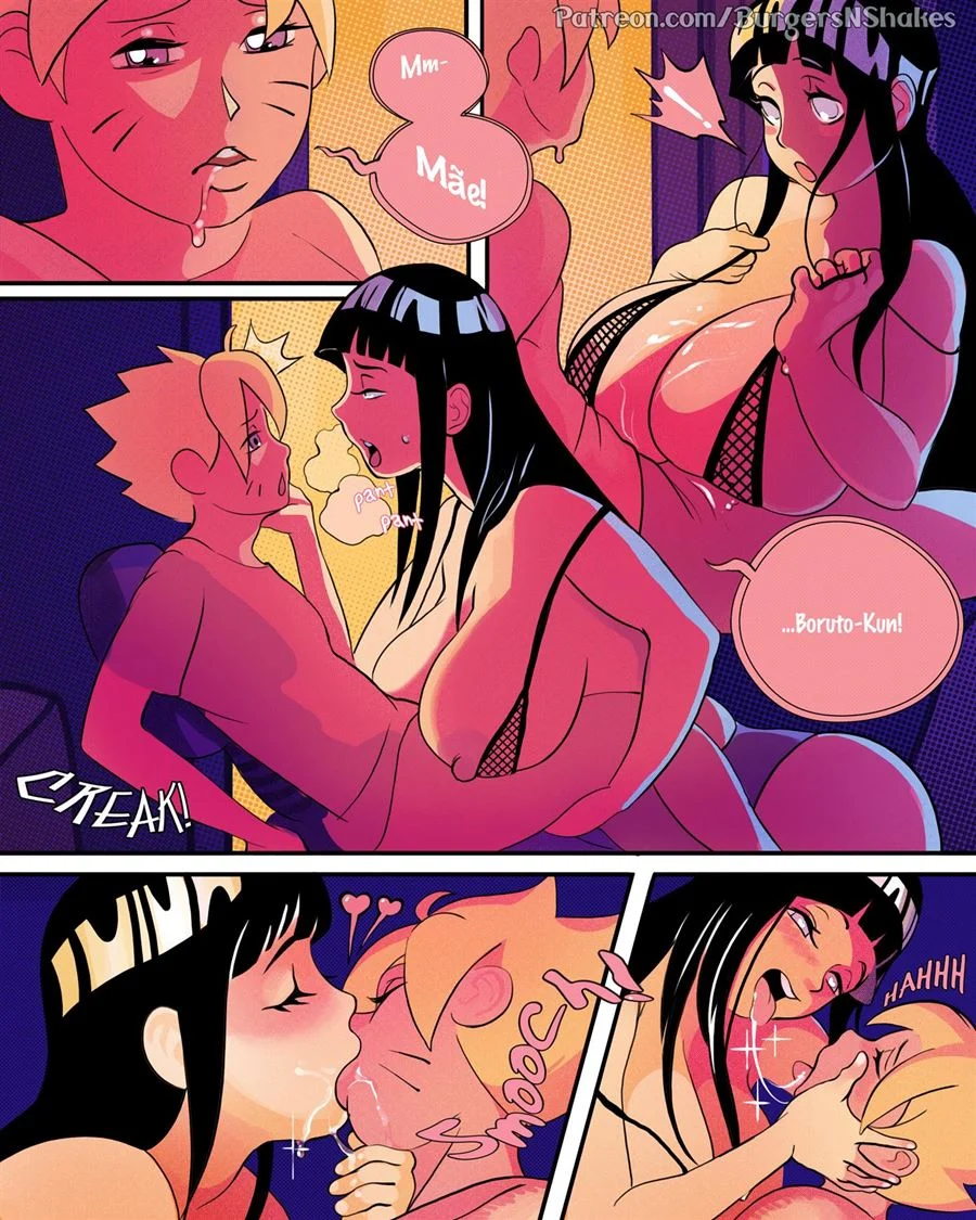 Hinata viciada no pau do filho – Boruto Hentai – Traduzido