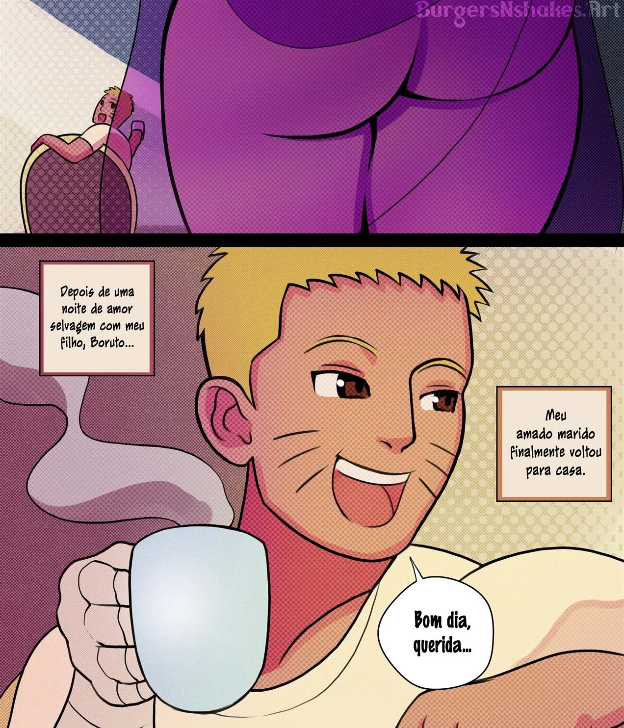 Hinata viciada no pau do filho 2 – Boruto Hentai – Ler Hentai HQ