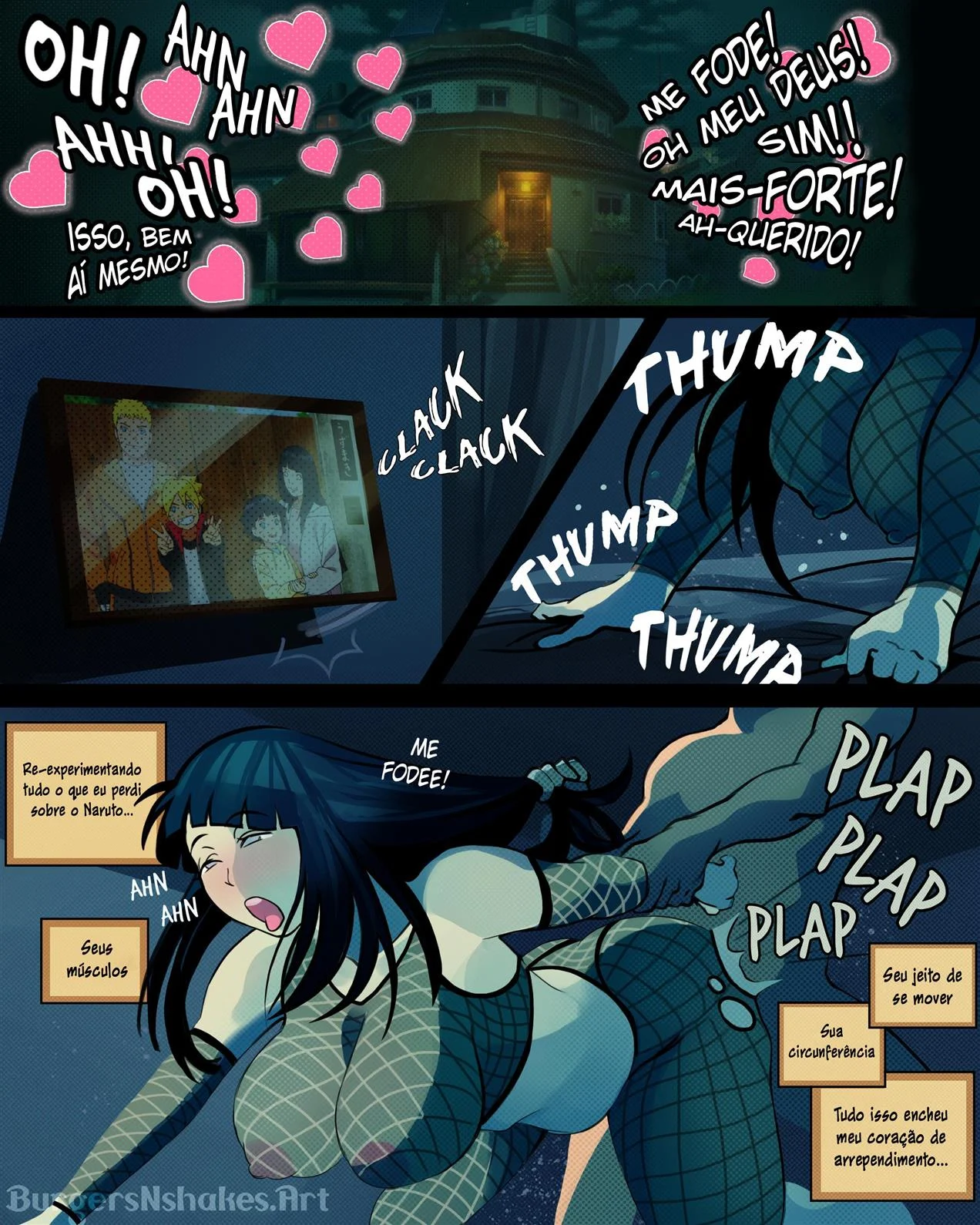 Hinata viciada no pau do filho 2 – Boruto Hentai – Ler Hentai HQ