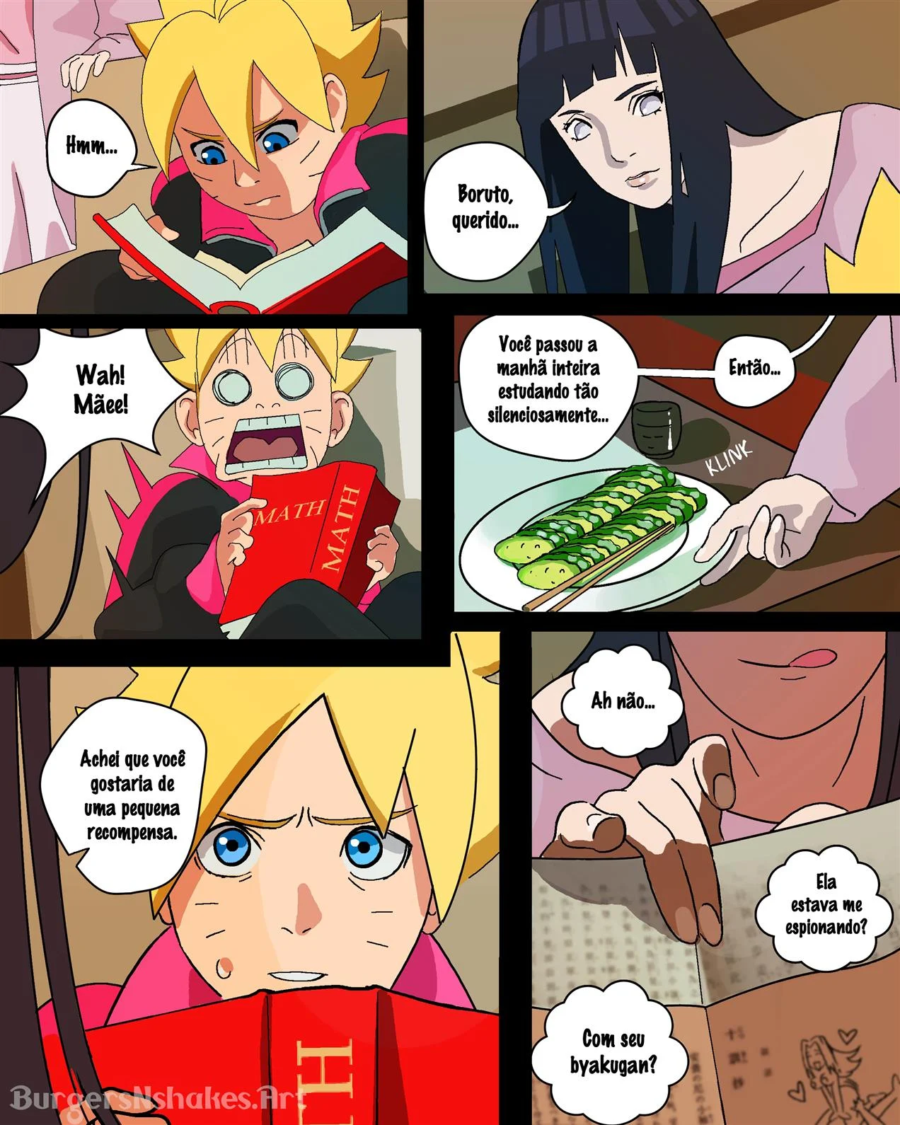 Hinata viciada no pau do filho 2 – Boruto Hentai – Ler Hentai HQ