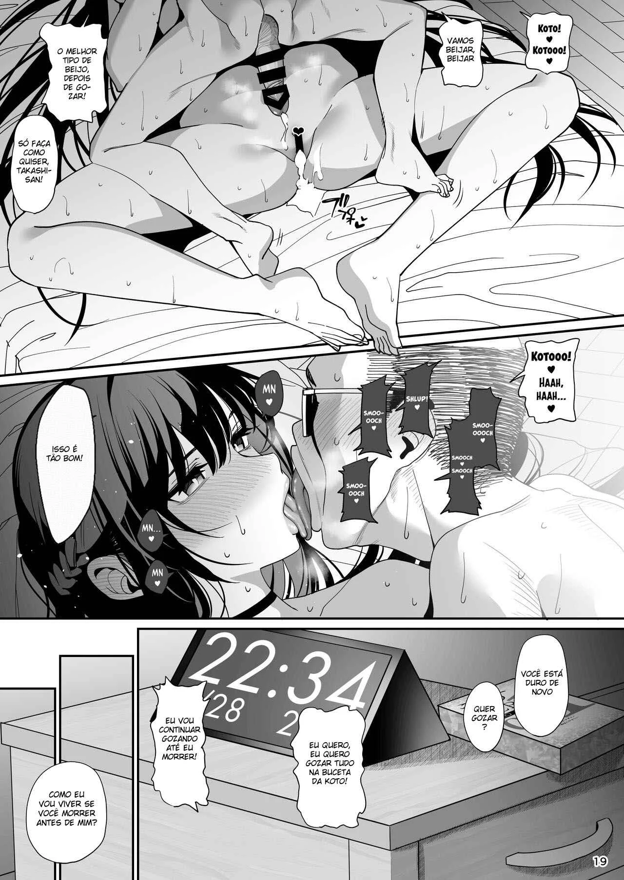 Hipnóse de Namorada – Doujinshi Hentai – Quadrinho Original