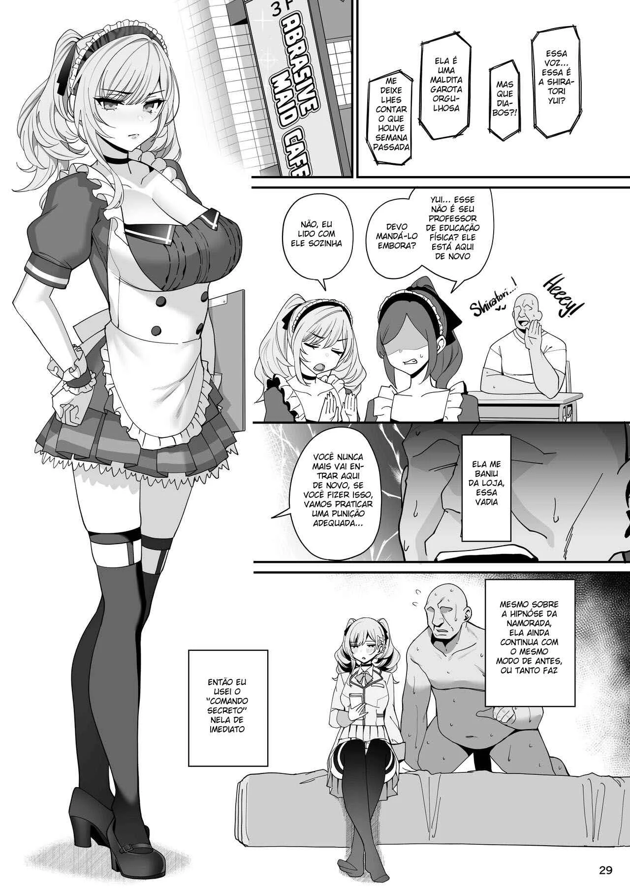 Hipnóse de Namorada – Doujinshi Hentai – Quadrinho Original