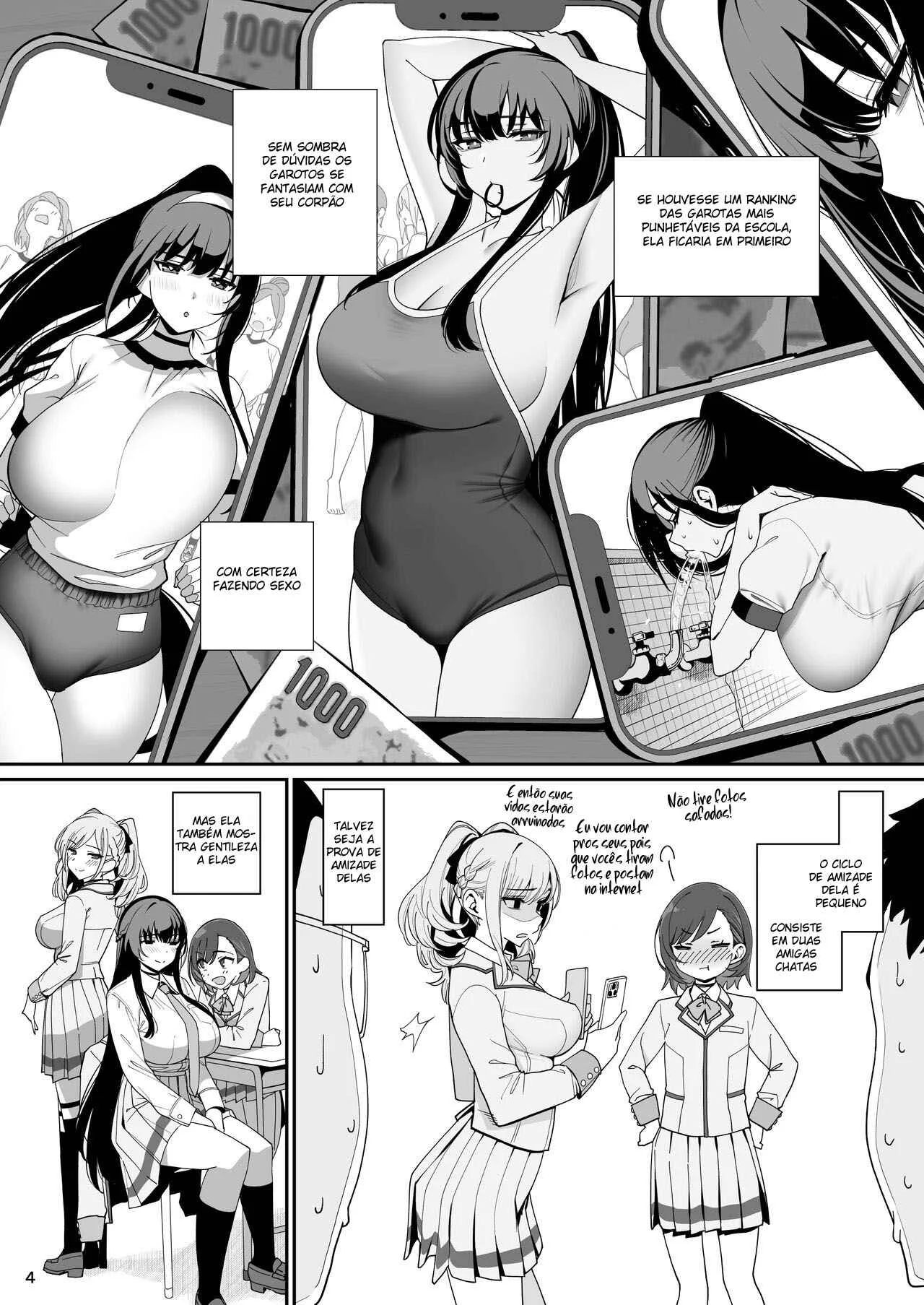Hipnóse de Namorada – Doujinshi Hentai – Quadrinho Original