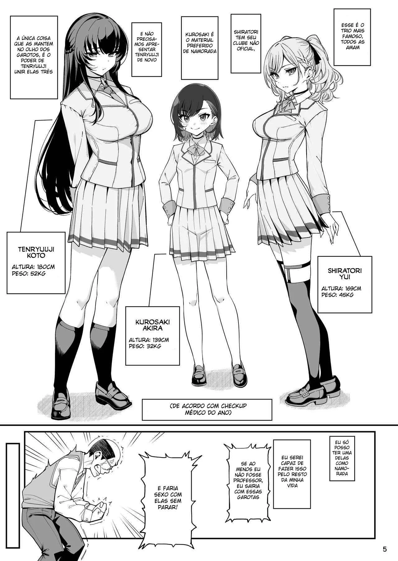 Hipnóse de Namorada – Doujinshi Hentai – Quadrinho Original