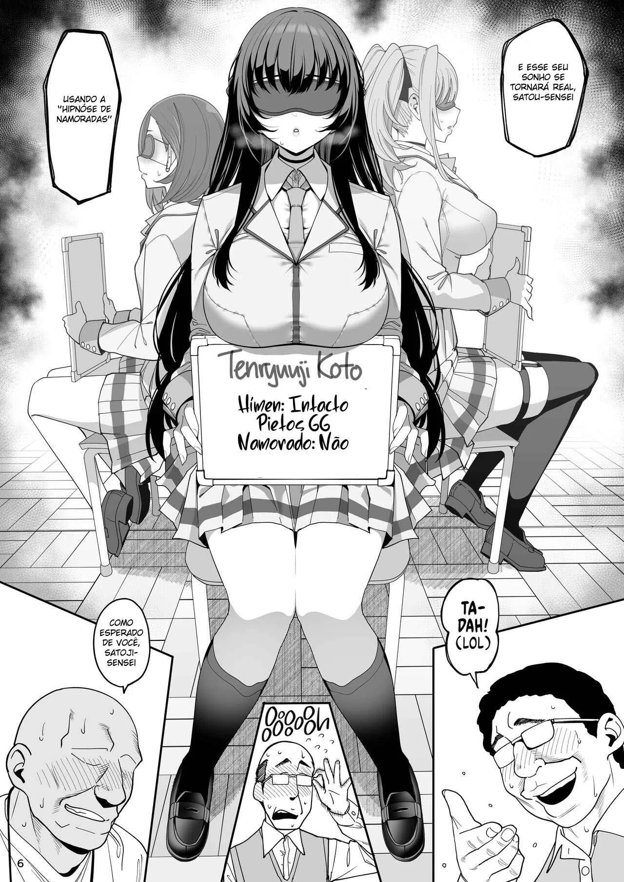 Hipnóse de Namorada – Doujinshi Hentai – Quadrinho Original