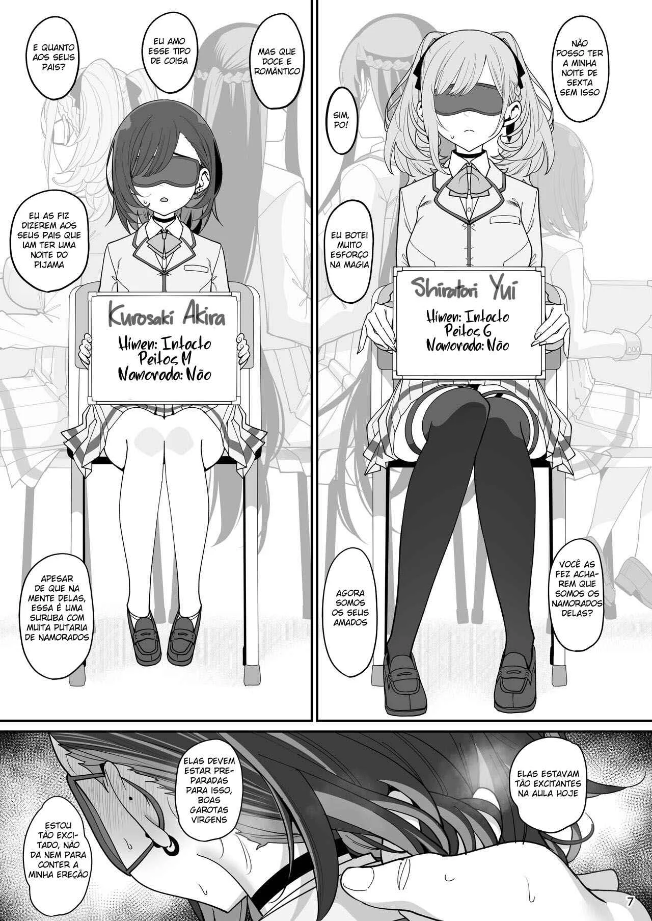 Hipnóse de Namorada – Doujinshi Hentai – Quadrinho Original