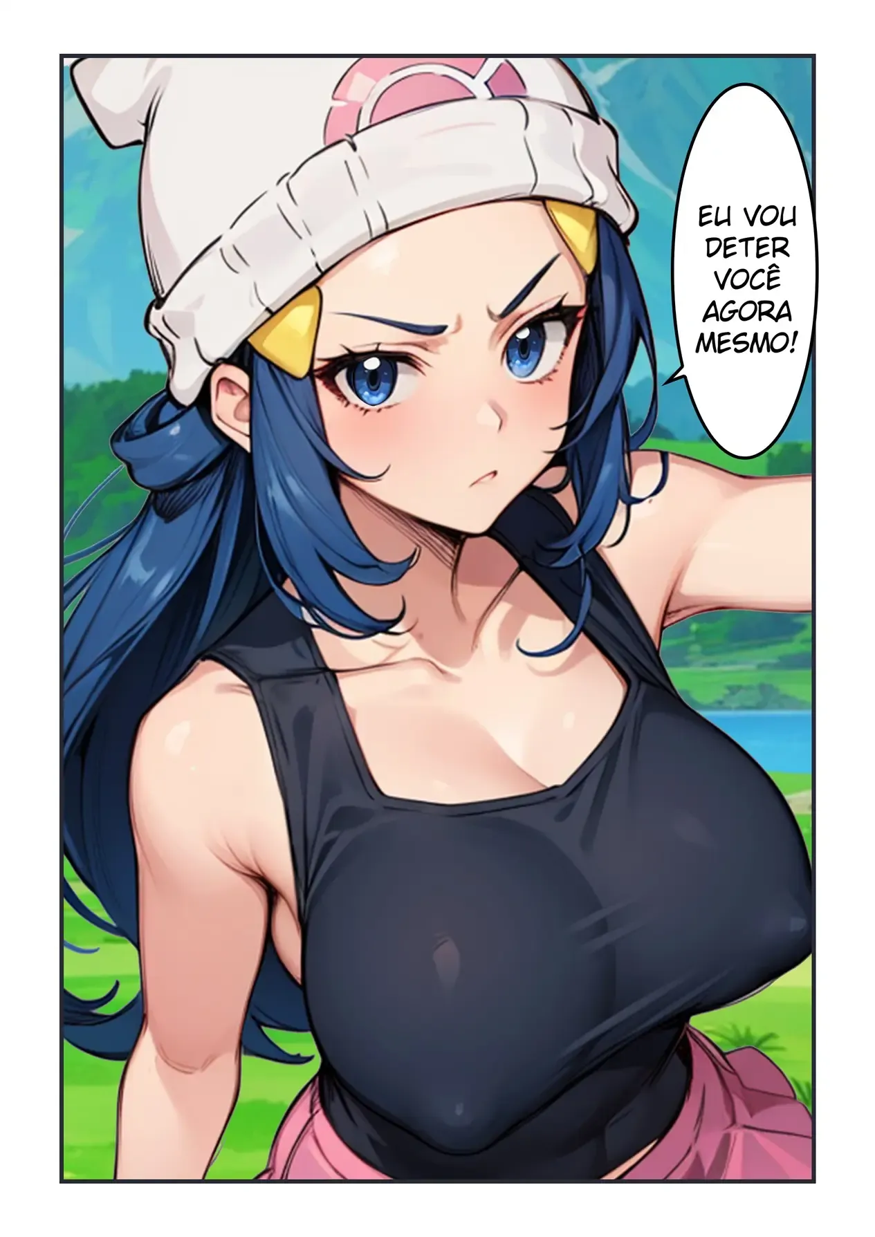 Hipnotizando a Dawn – Pokemon Hentai – Quadrinho Original