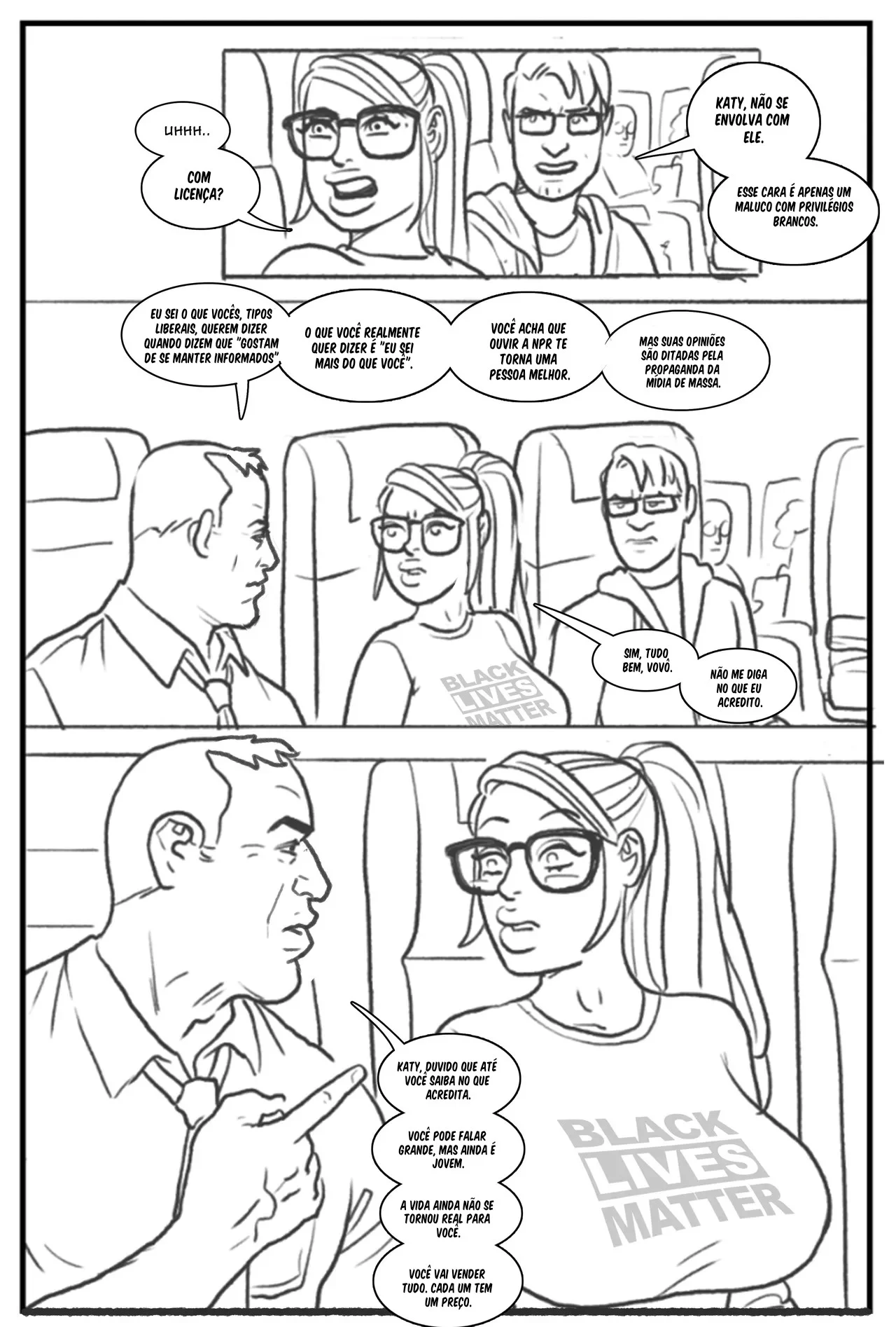 Hipster Chicks Love Big Dicks – HQ Traição – PT-BR