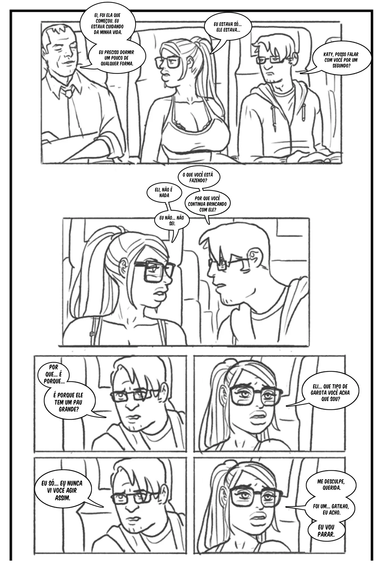 Hipster Chicks Love Big Dicks – HQ Traição – PT-BR