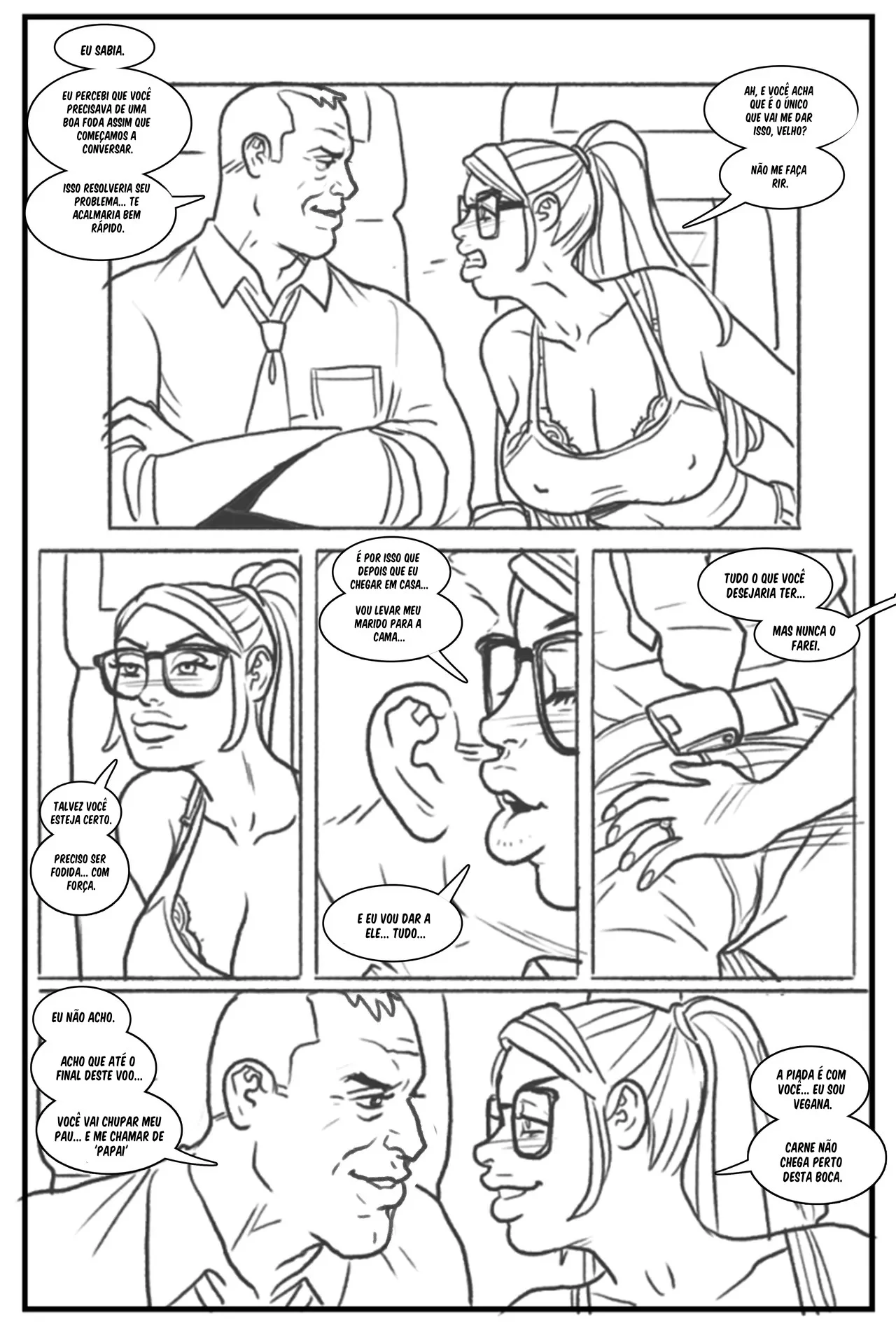 Hipster Chicks Love Big Dicks – HQ Traição – PT-BR
