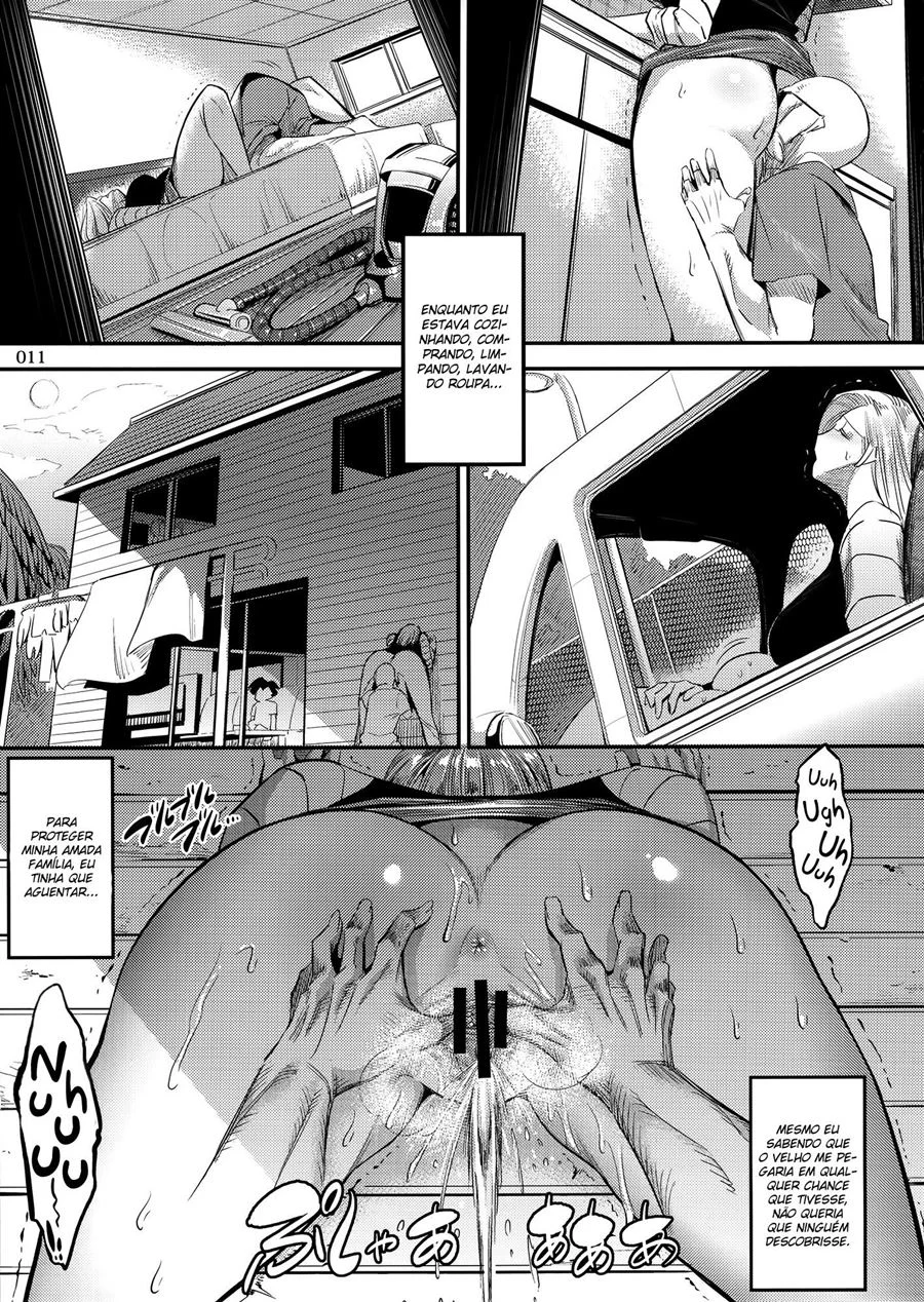 Hiru wa Krillin no Tsuma – Hentai Preto e Branco – PT Brasil