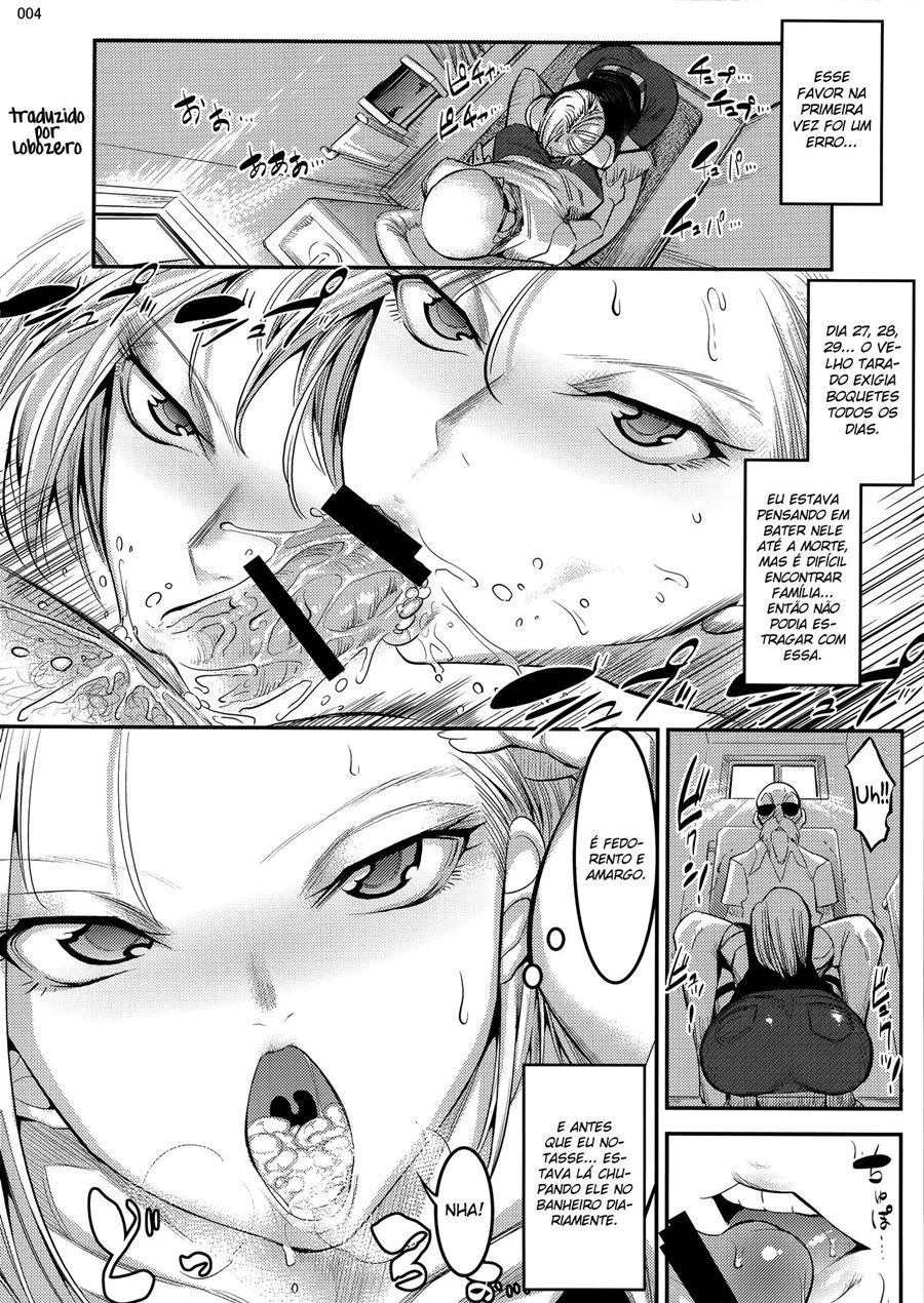 Hiru wa Krillin no Tsuma – Hentai Preto e Branco – PT Brasil