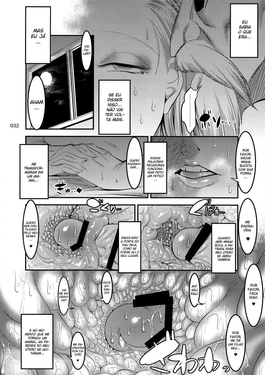 Hiru wa Krillin no Tsuma – Hentai Preto e Branco – PT Brasil