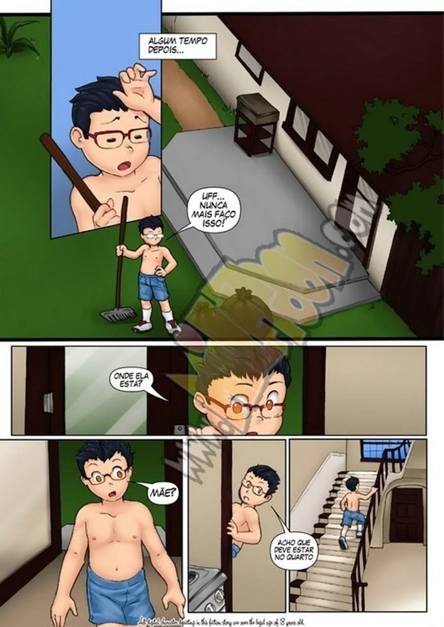 His Mother Is Exhausted – Hentai Incesto – Tradução Em Português