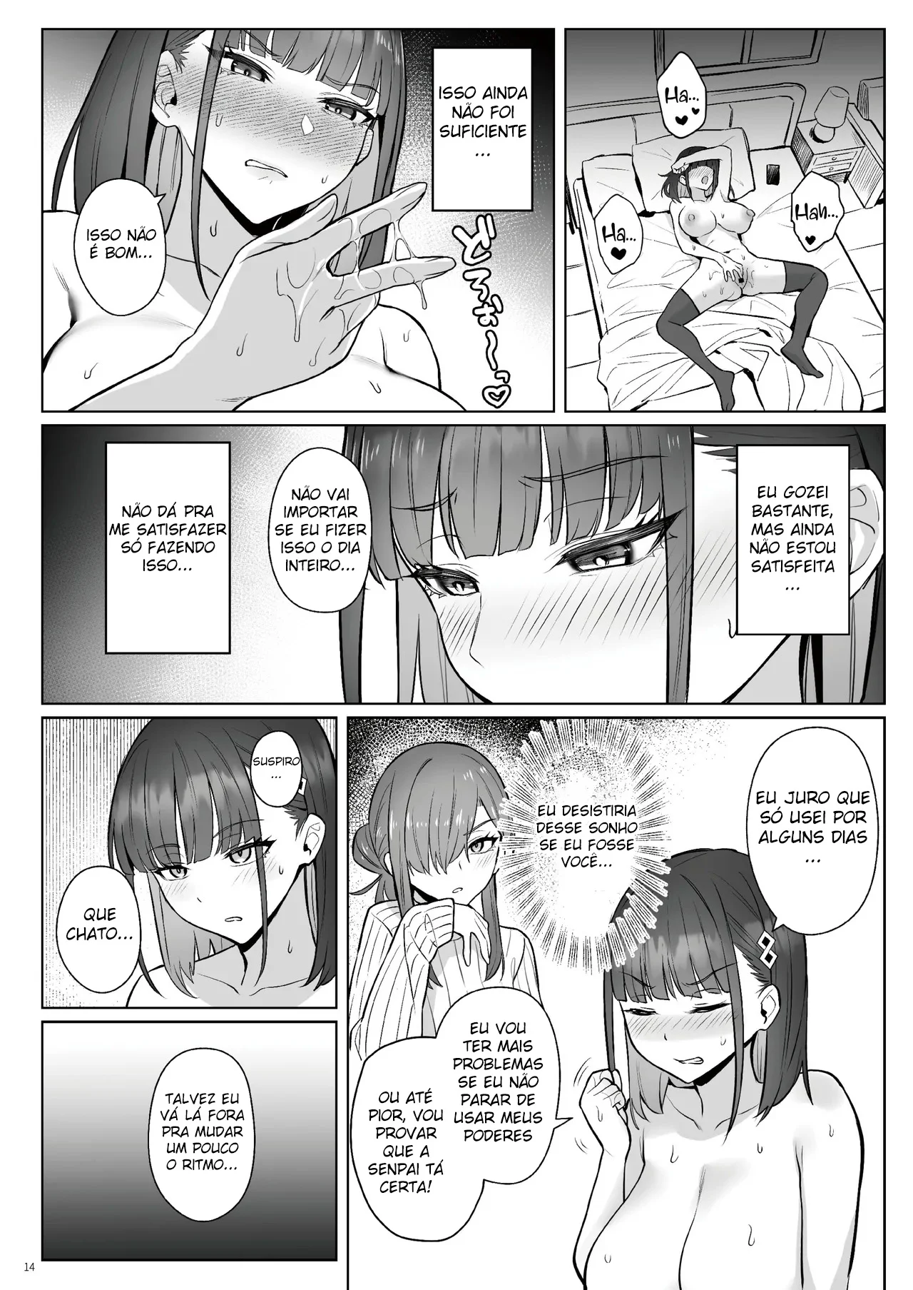Histórias de Trabalho de uma Ex-Garota Mágica – Doujinshi Hentai – PT Brasil