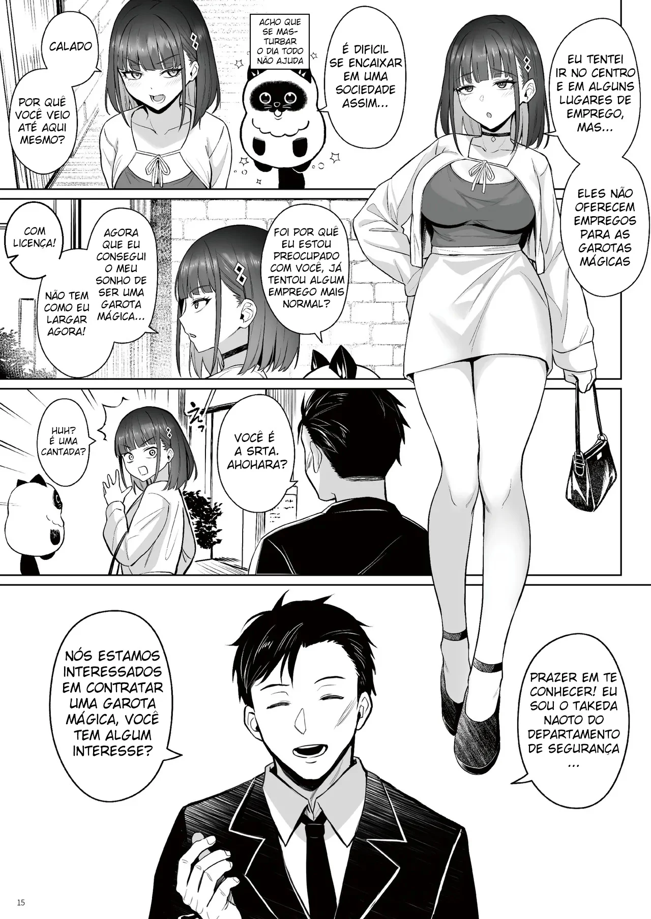 Histórias de Trabalho de uma Ex-Garota Mágica – Doujinshi Hentai – PT Brasil