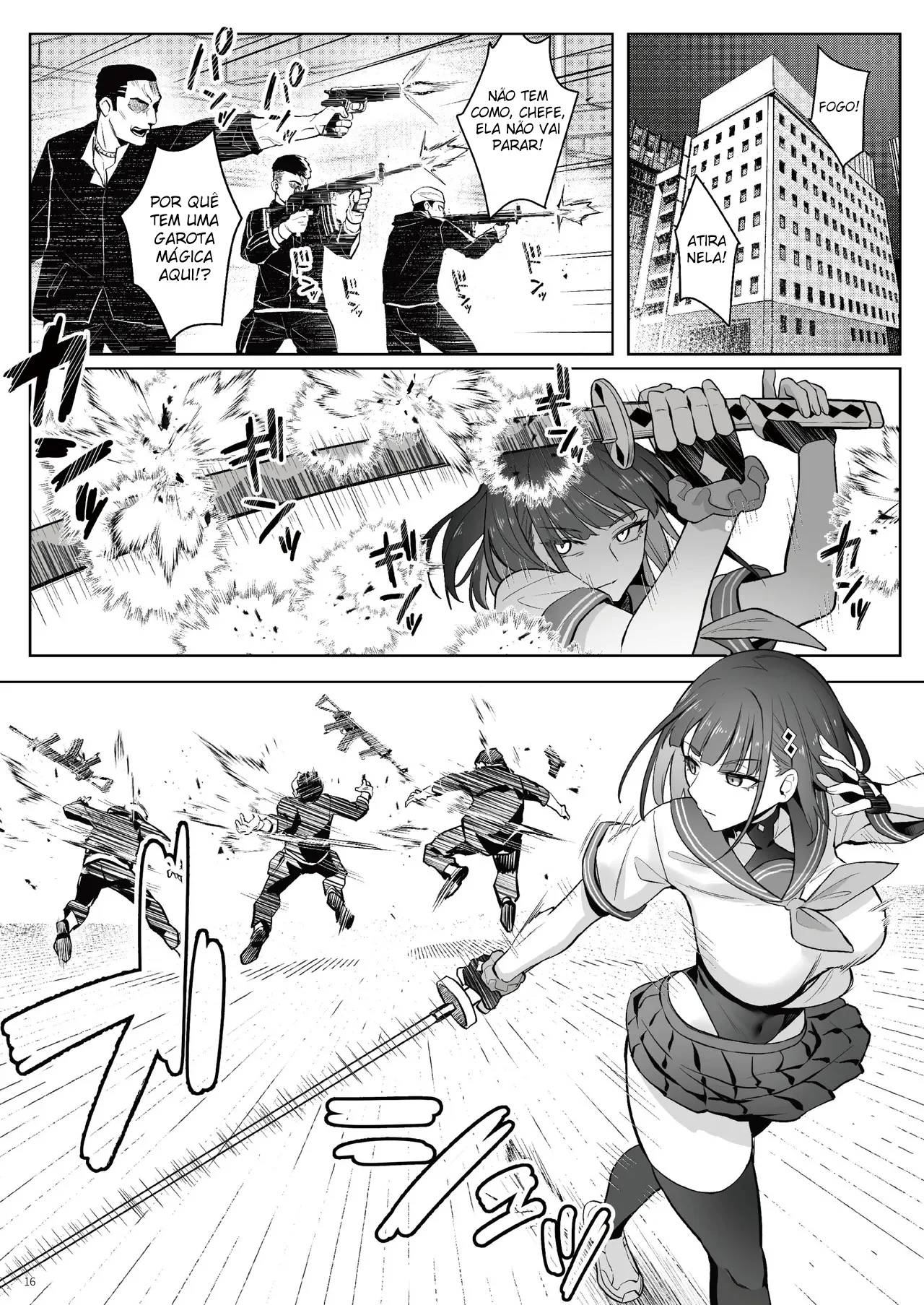 Histórias de Trabalho de uma Ex-Garota Mágica – Doujinshi Hentai – PT Brasil