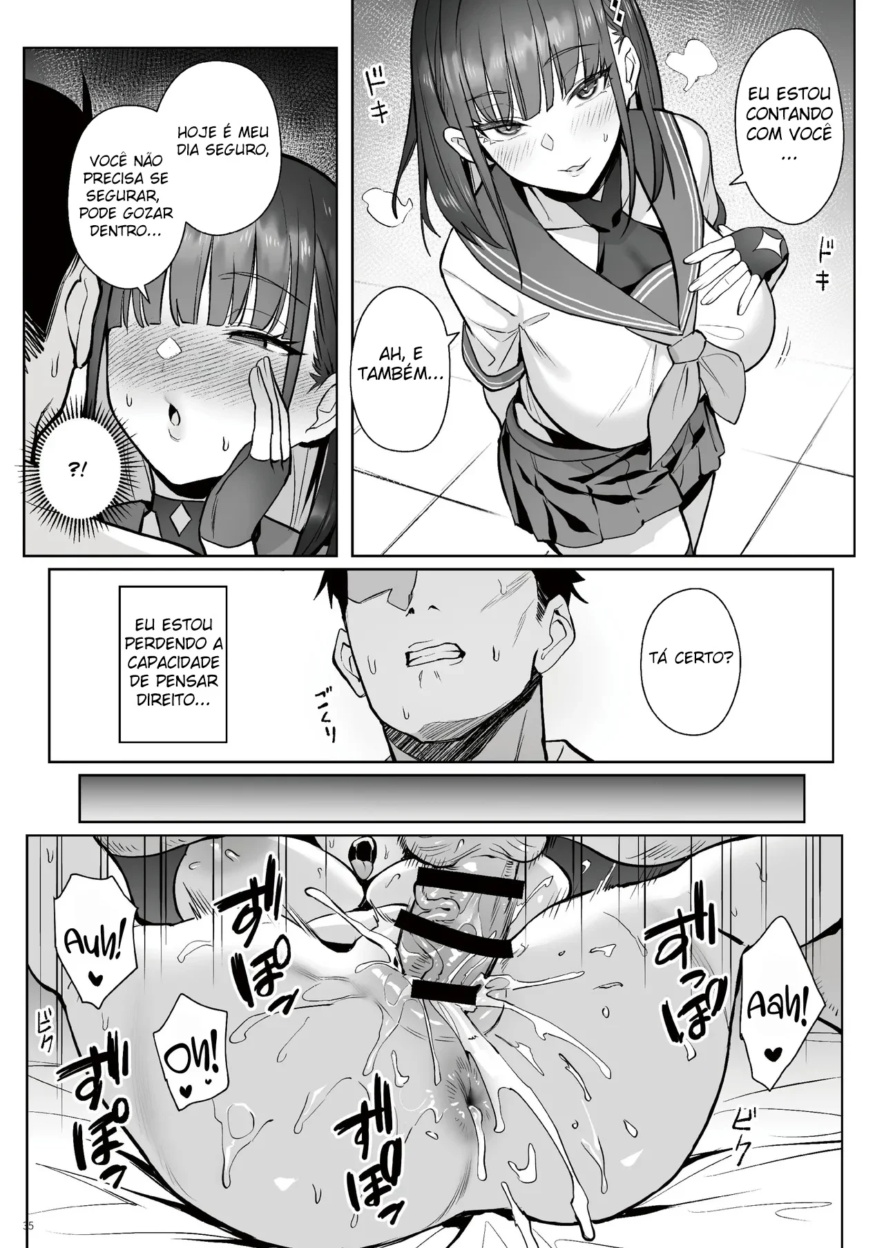 Histórias de Trabalho de uma Ex-Garota Mágica – Doujinshi Hentai – PT Brasil