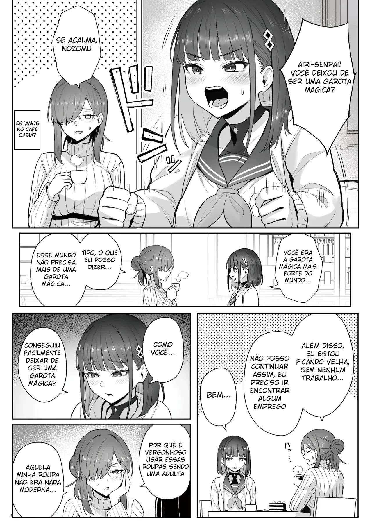 Histórias de Trabalho de uma Ex-Garota Mágica – Doujinshi Hentai – PT Brasil