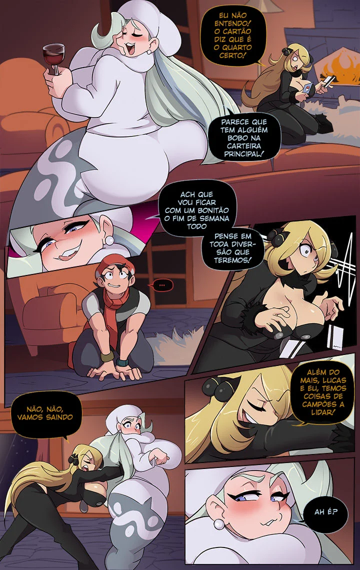 Cynthia’s Guest – Pokemon Hentai – Ler HQ Completo