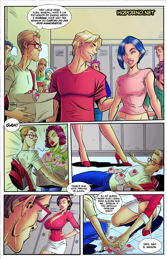 Historias em quadrinhos de sexo cartões para todos – Quadrinhos Pornô – Alta Qualidade - Traduzido