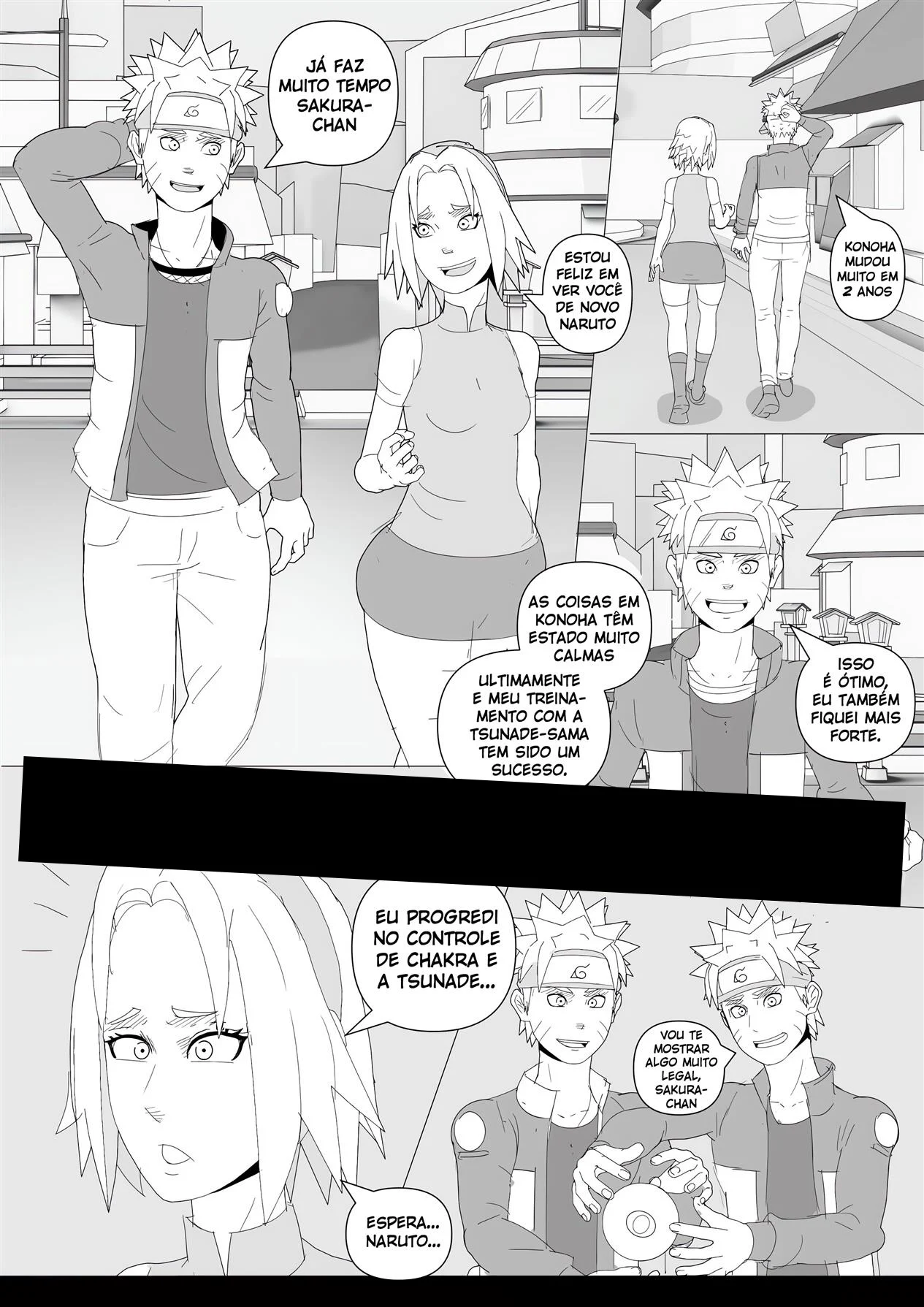 Histórias Pervertidas de Konoha – Naruto Pornô – Tradução Em Português