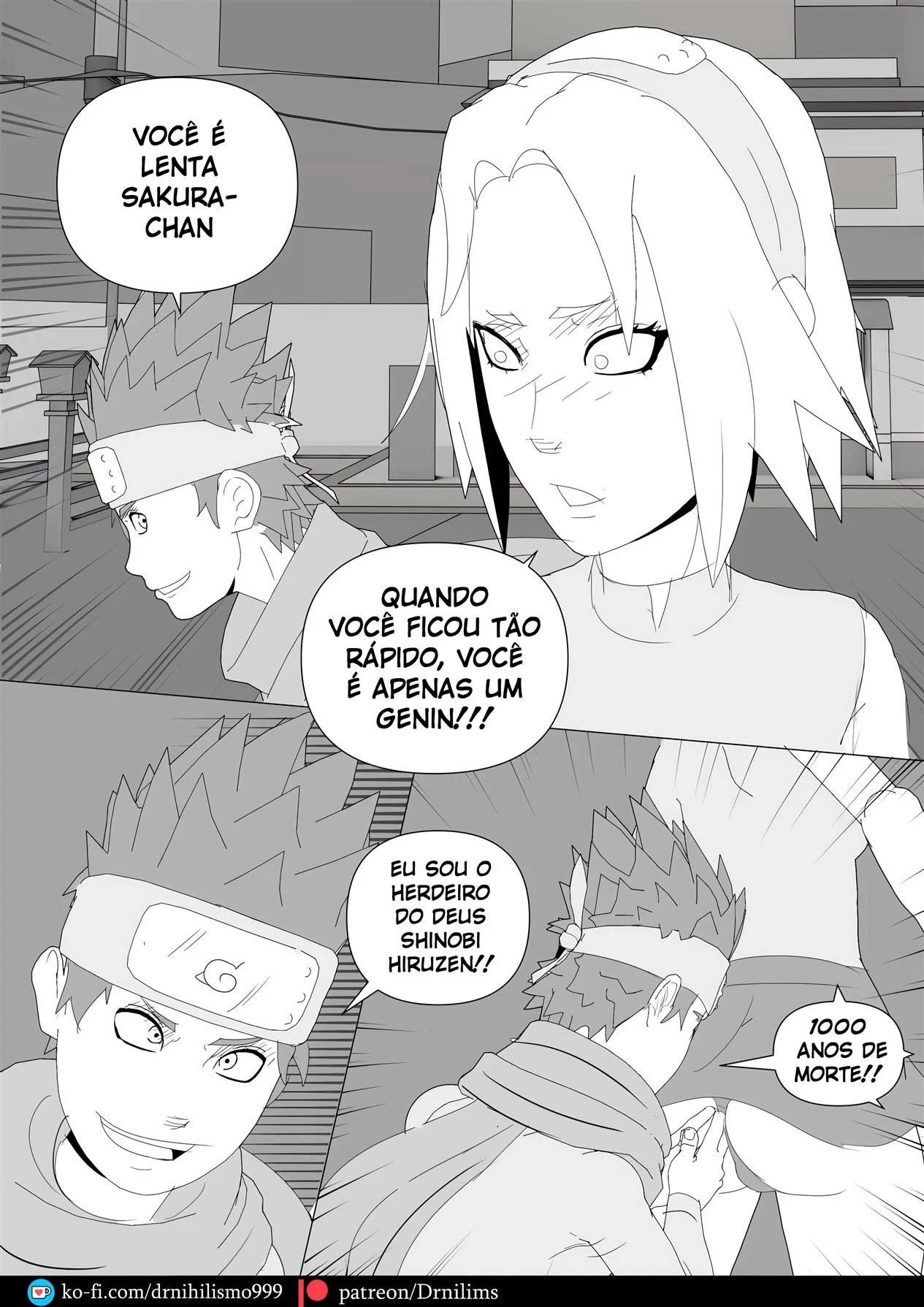 Histórias Pervertidas de Konoha – Naruto Pornô – Tradução Em Português