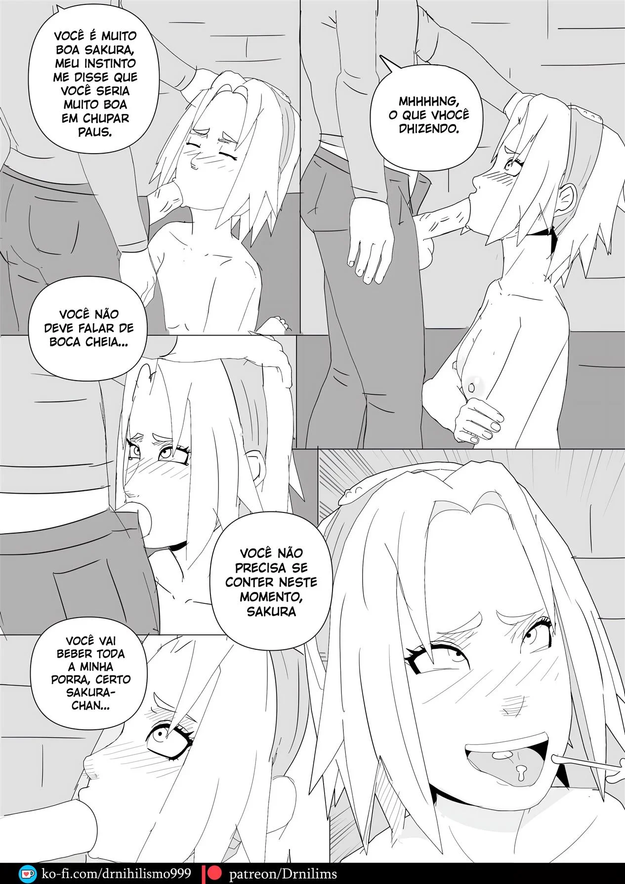 Histórias Pervertidas de Konoha – Naruto Pornô – Tradução Em Português