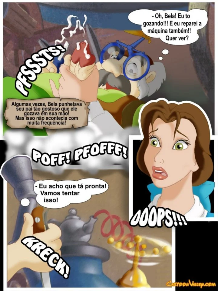 Historinhas de sexo Disney A Bela e a Fera a verdadeira orgia – Disney Hentai – Alta Qualidade - Traduzido