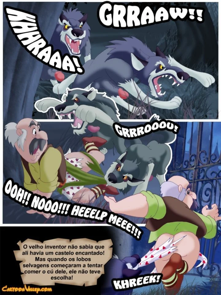 Historinhas de sexo Disney A Bela e a Fera a verdadeira orgia – Disney Hentai – Alta Qualidade - Traduzido