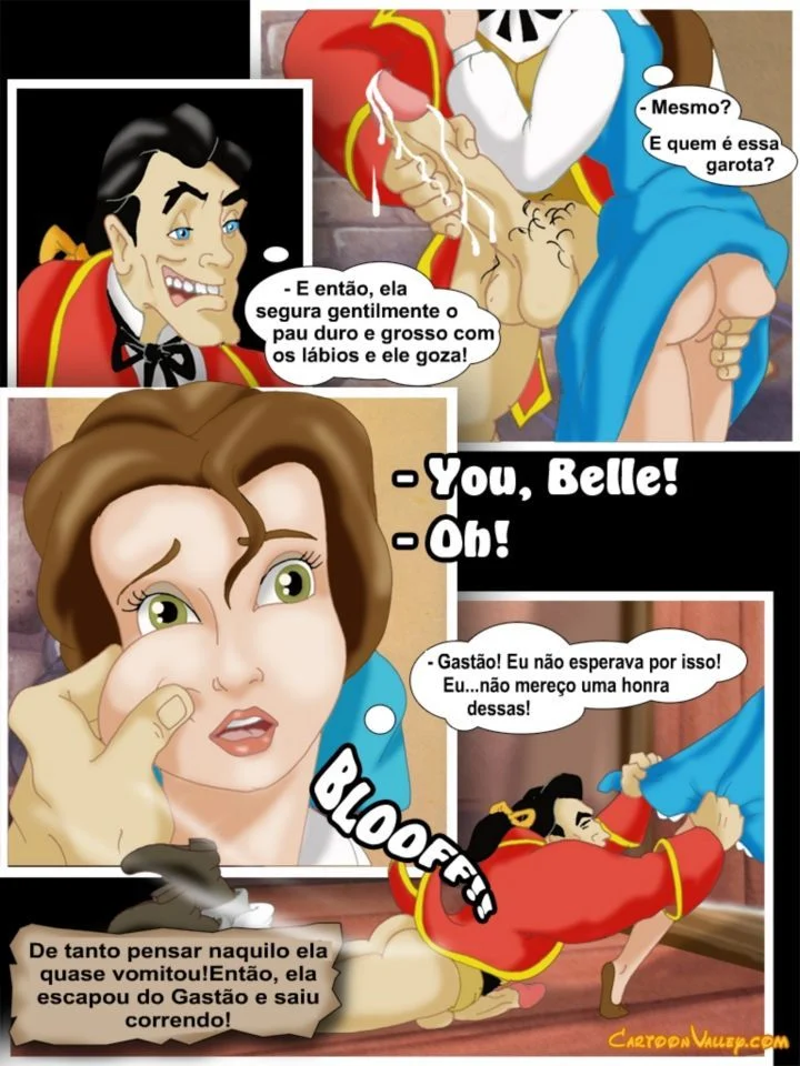 Historinhas de sexo Disney A Bela e a Fera a verdadeira orgia – Disney Hentai – Alta Qualidade - Traduzido