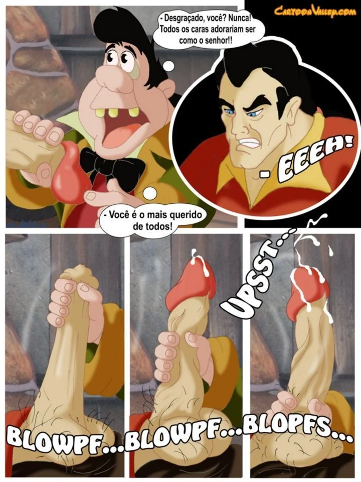 Historinhas de sexo Disney A Bela e a Fera a verdadeira orgia – Disney Hentai – Alta Qualidade - Traduzido
