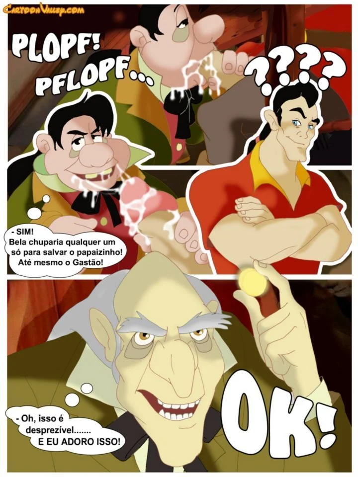 Historinhas de sexo Disney A Bela e a Fera a verdadeira orgia – Disney Hentai – Alta Qualidade - Traduzido