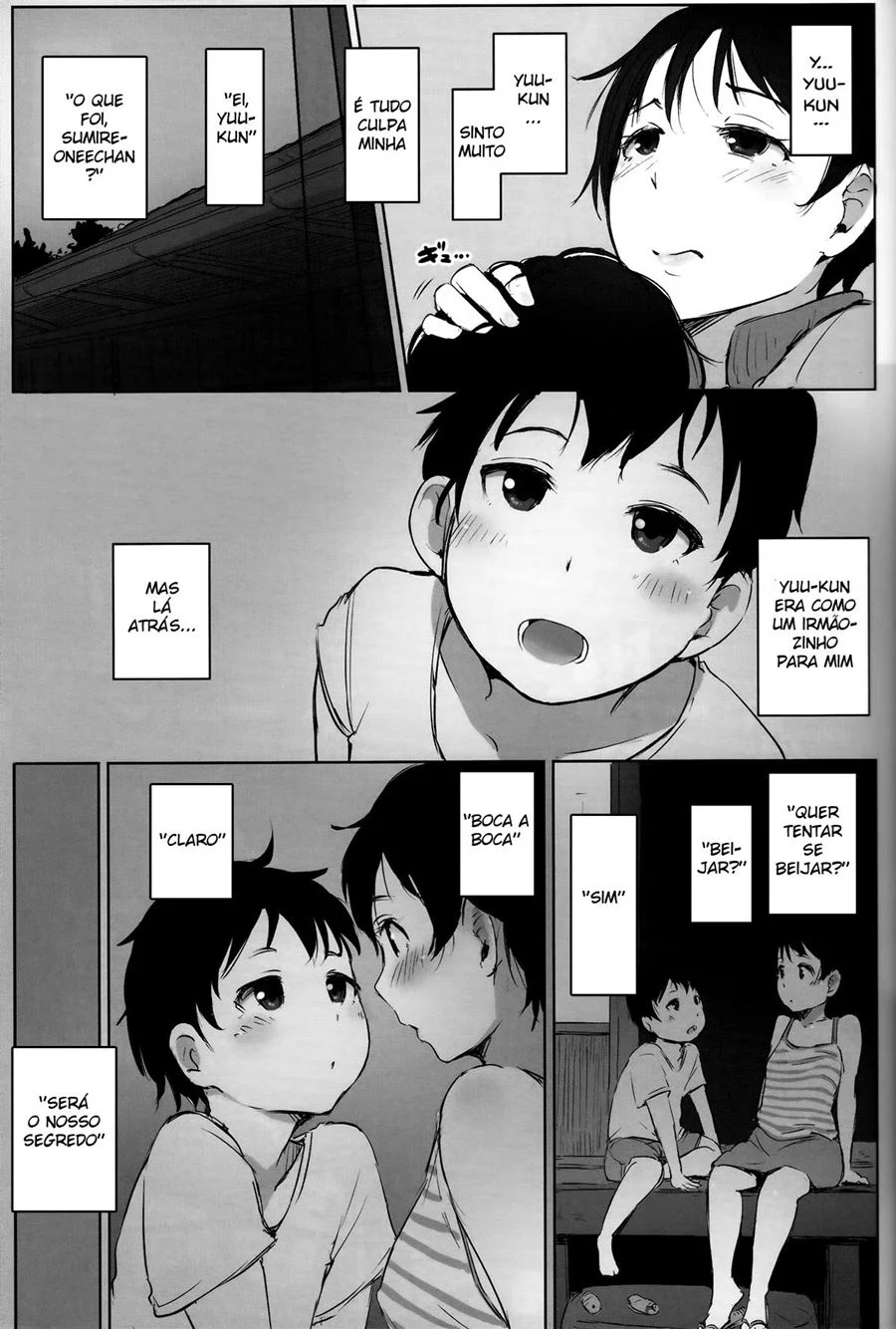 Hitozuma Kyoushi NTR Shuugakuryokou – Hentai Preto e Branco – PT Brasil