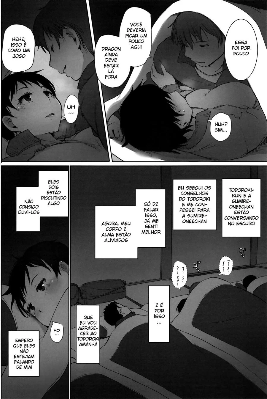 Hitozuma Kyoushi NTR Shuugakuryokou – Hentai Preto e Branco – PT Brasil