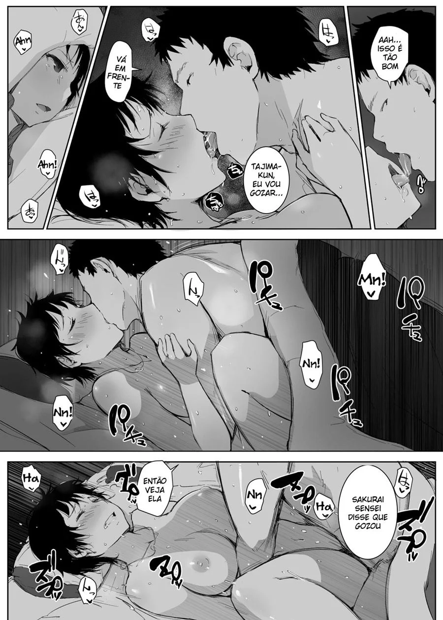 Hitozuma Kyoushi NTR Shuugakuryokou – Hentai Preto e Branco – PT Brasil