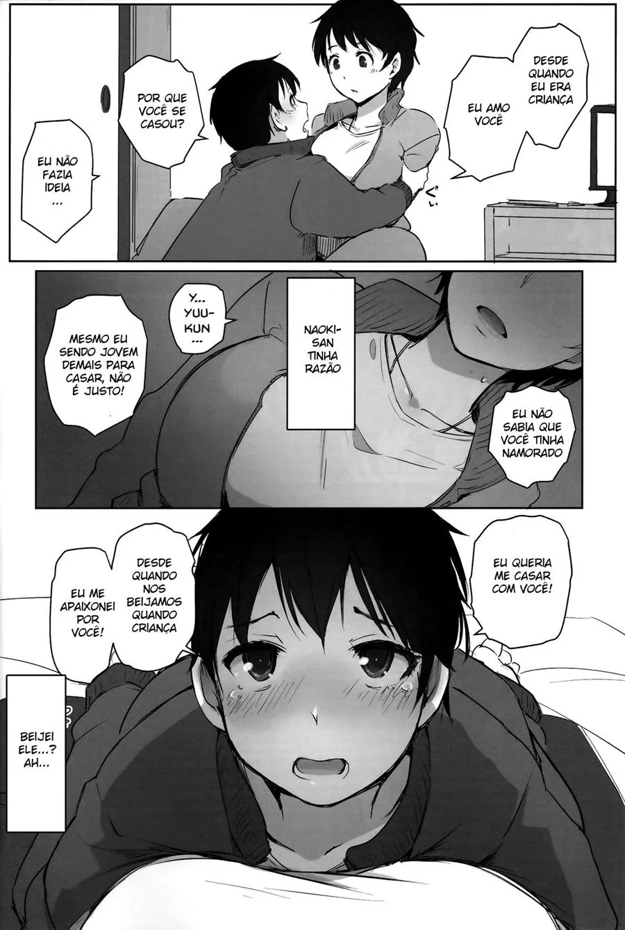 Hitozuma Kyoushi NTR Shuugakuryokou – Hentai Preto e Branco – PT Brasil