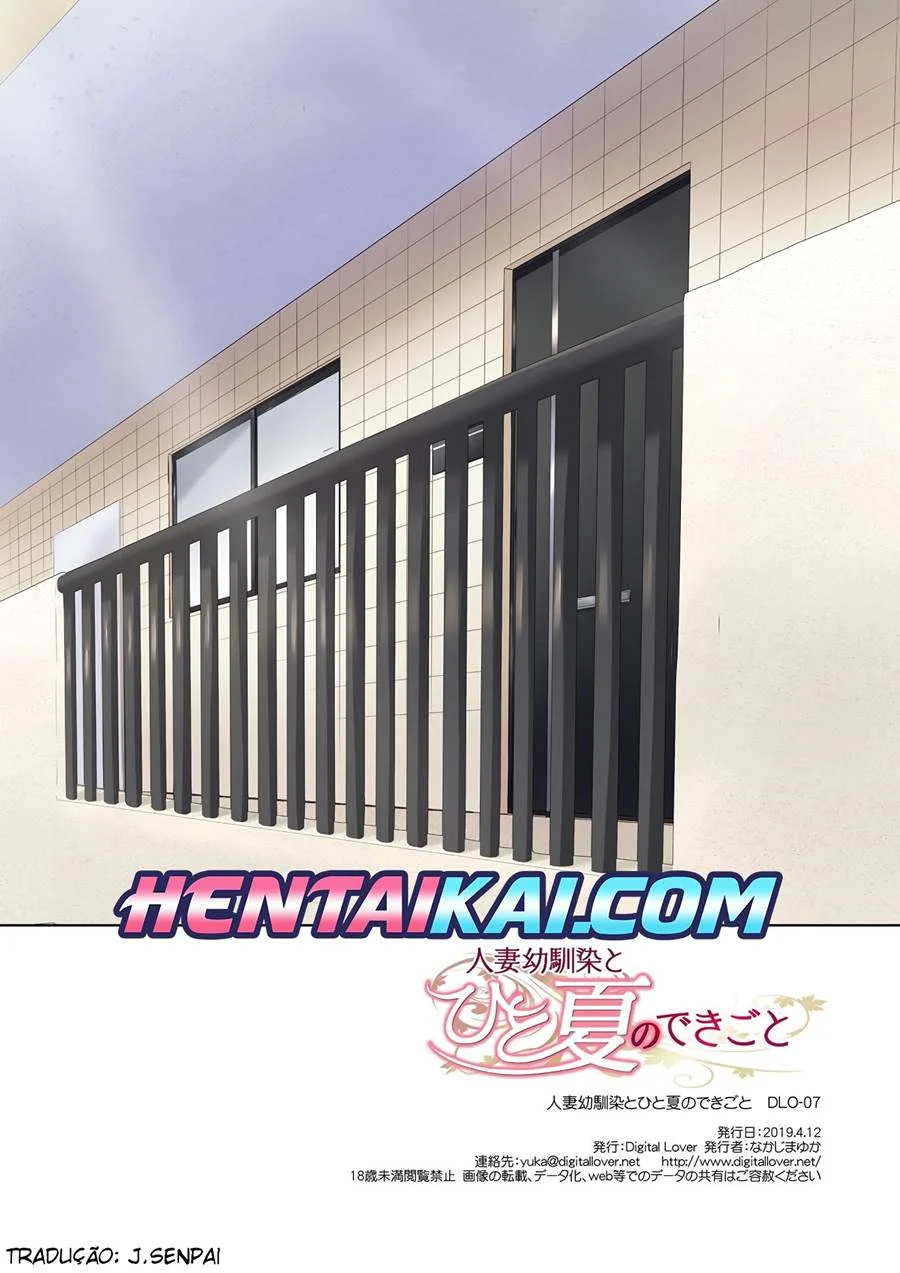 Hitozuma Osananajimi to Hitonatsu no Dekigoto DLO – HQ Traição – Traduzido