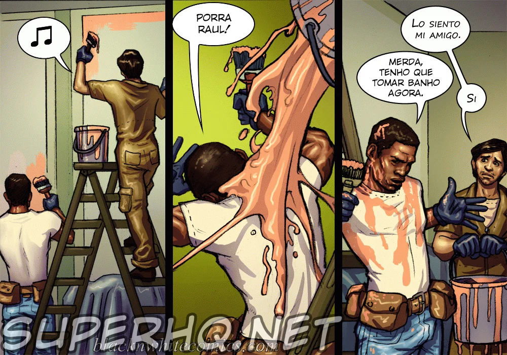 Home Construction – Hentai Interracial – Alta Qualidade - Traduzido