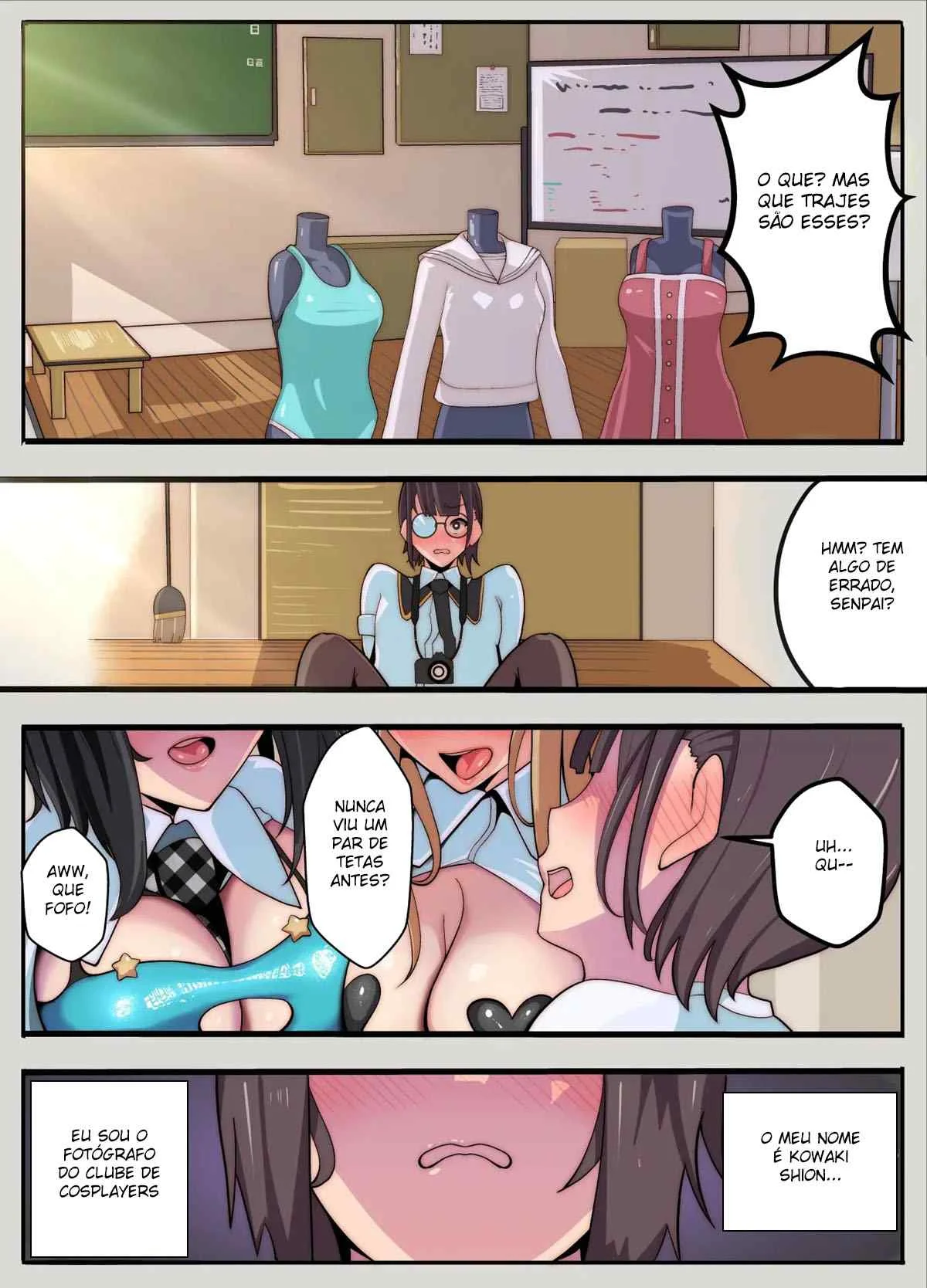 Como Eu, o Fotógrafo do Clube de Cosplay, Acabei Virando Cosplayer – Hentai Gay – Site Para Ler Completo