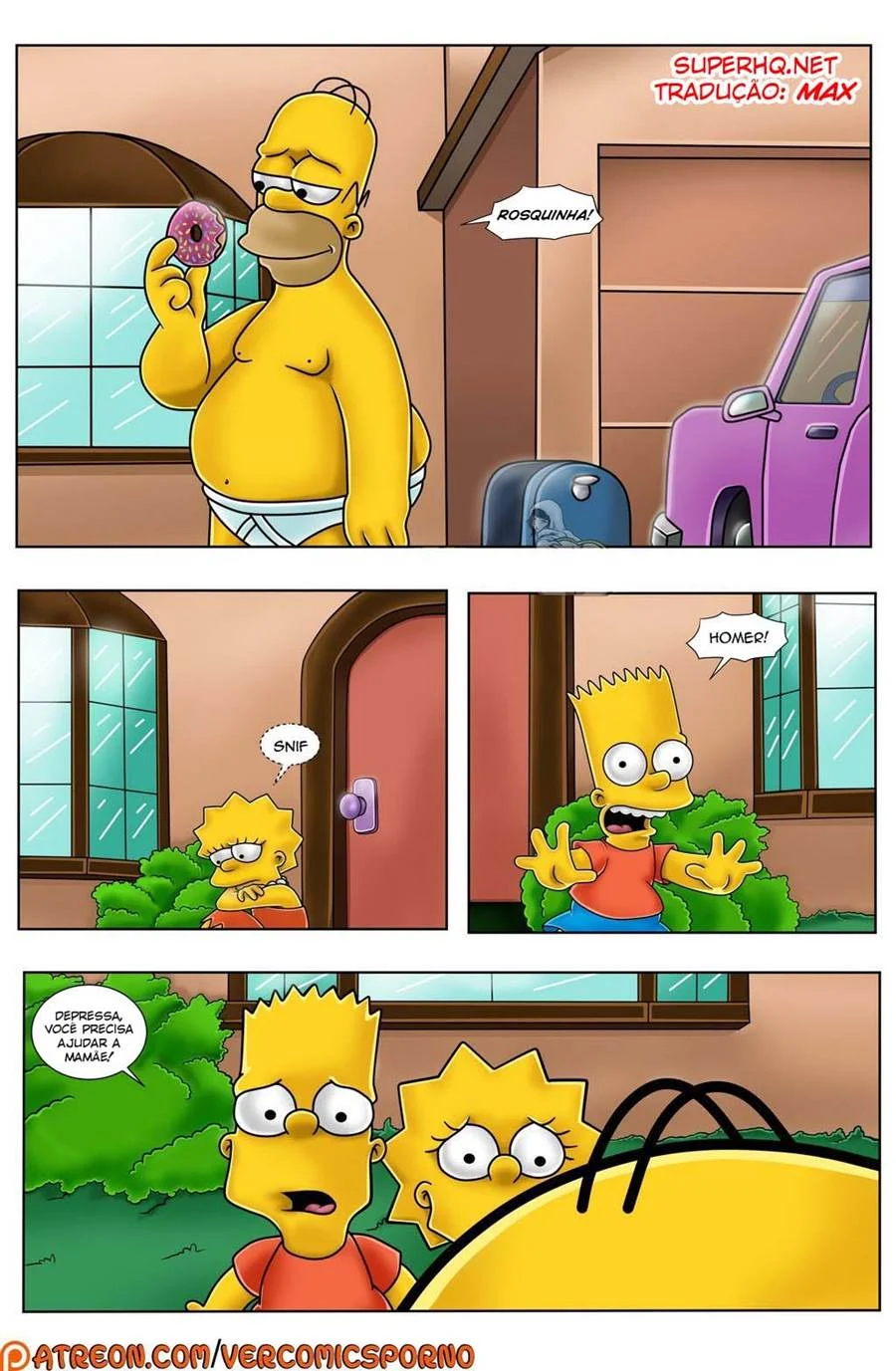 Homer’s Nightmare – Simpsons Pornô – Ler Hentai HQ