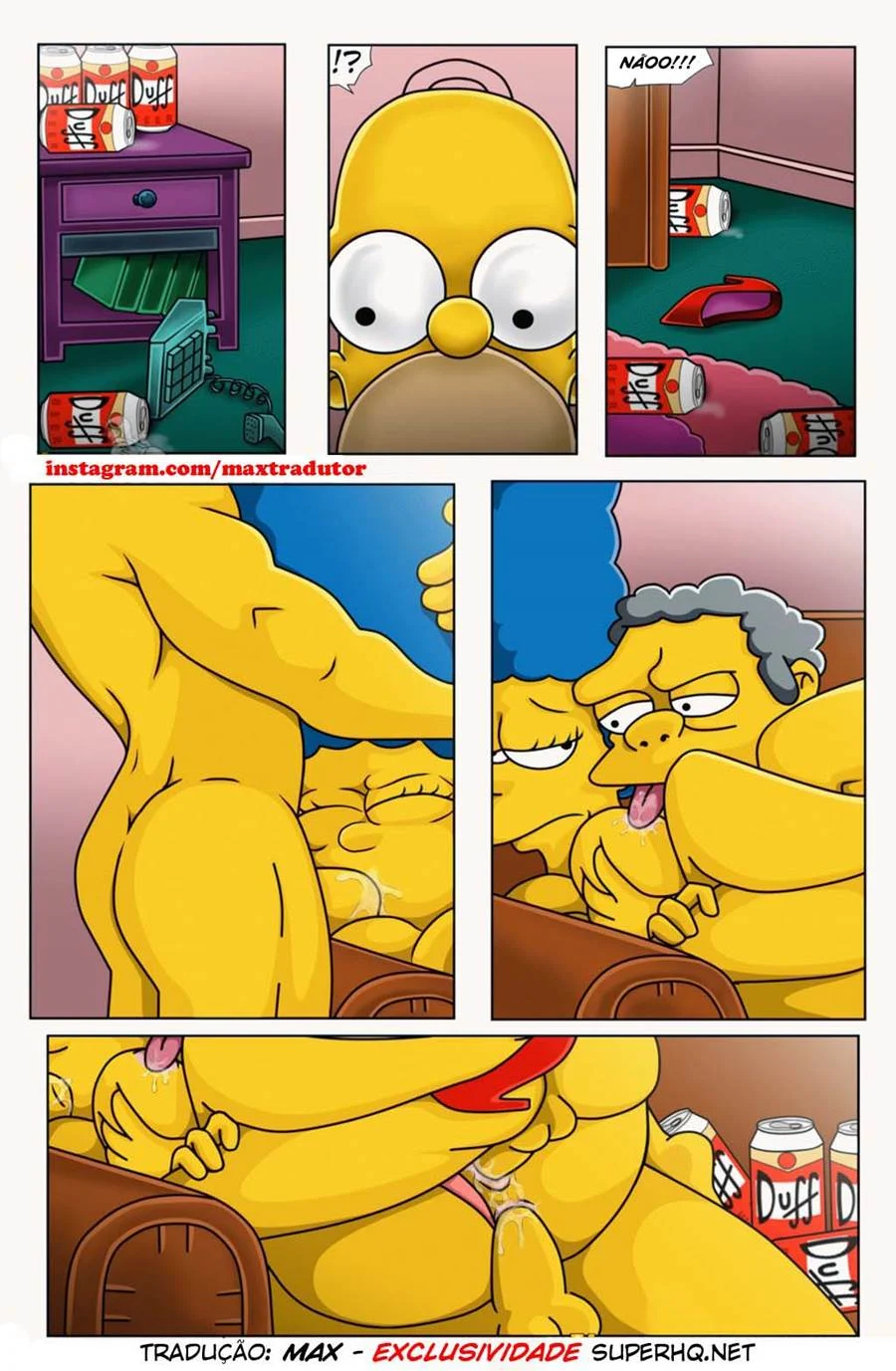 Homer’s Nightmare – Simpsons Pornô – Ler Hentai HQ